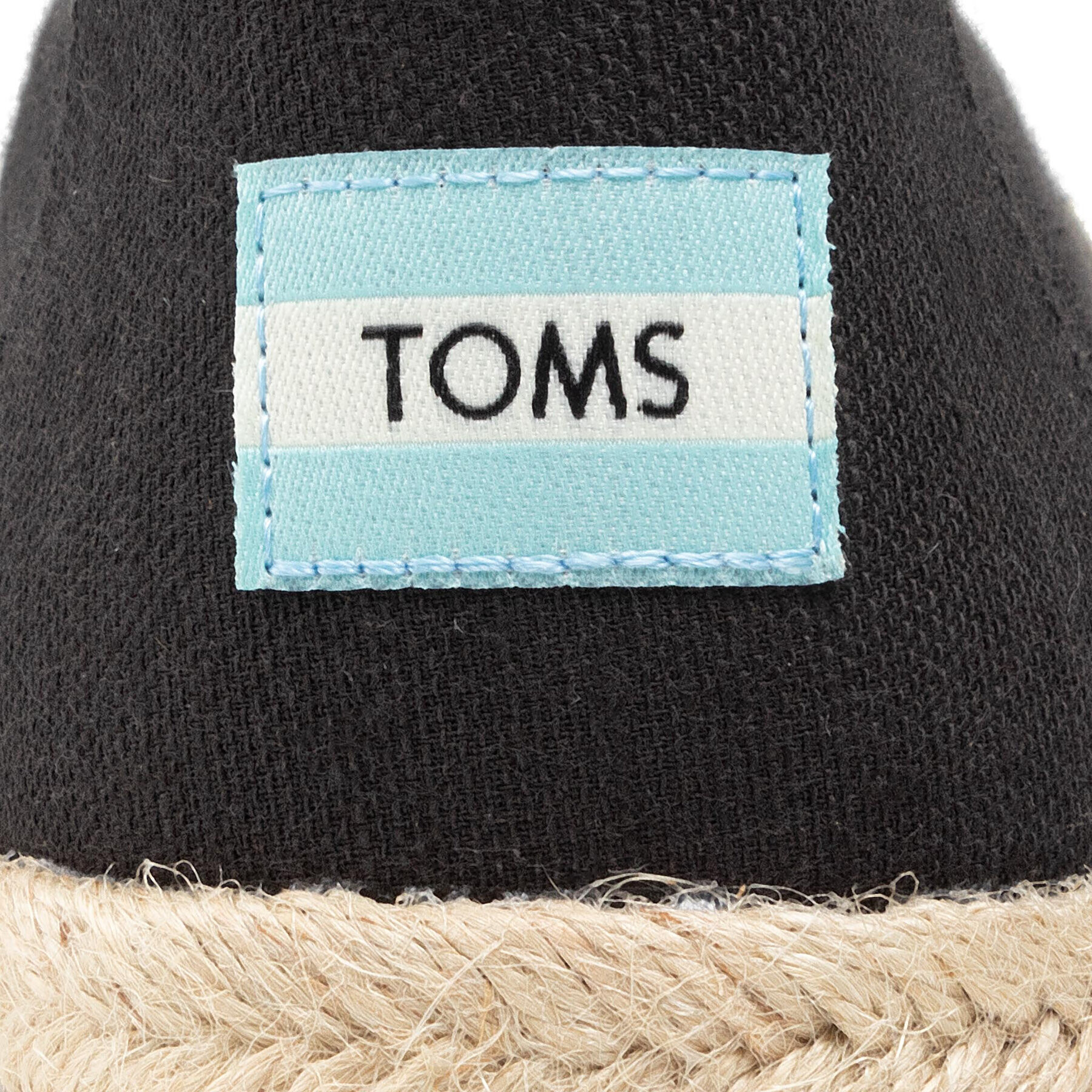 Toms Еспадрили Alpargata Rope 10016278 Черен - Pepit.bg