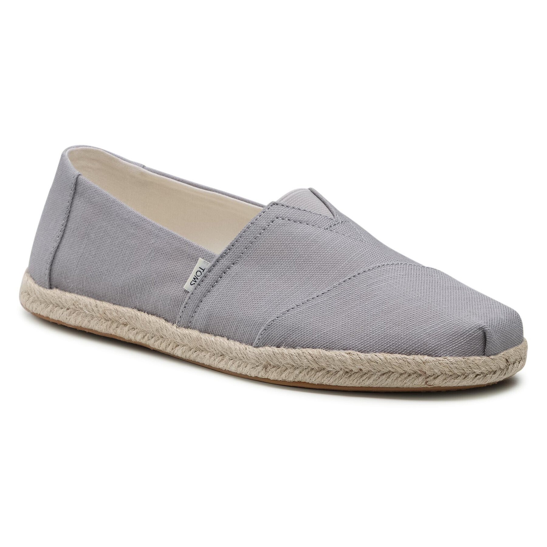 Toms Еспадрили Alpargata Rope 10016288 Сив - Pepit.bg