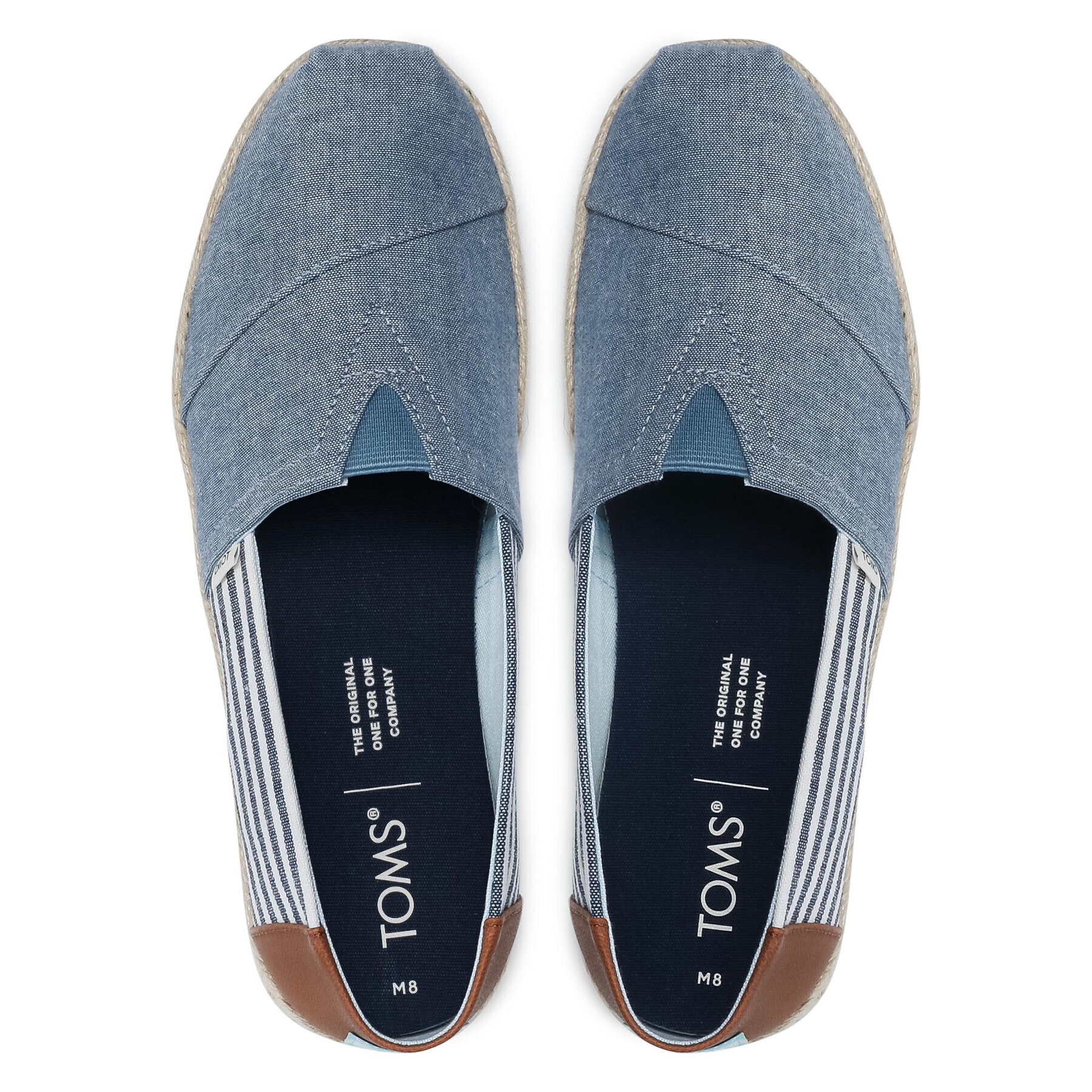 Toms Еспадрили Alpargata Rope 10016291 Син - Pepit.bg