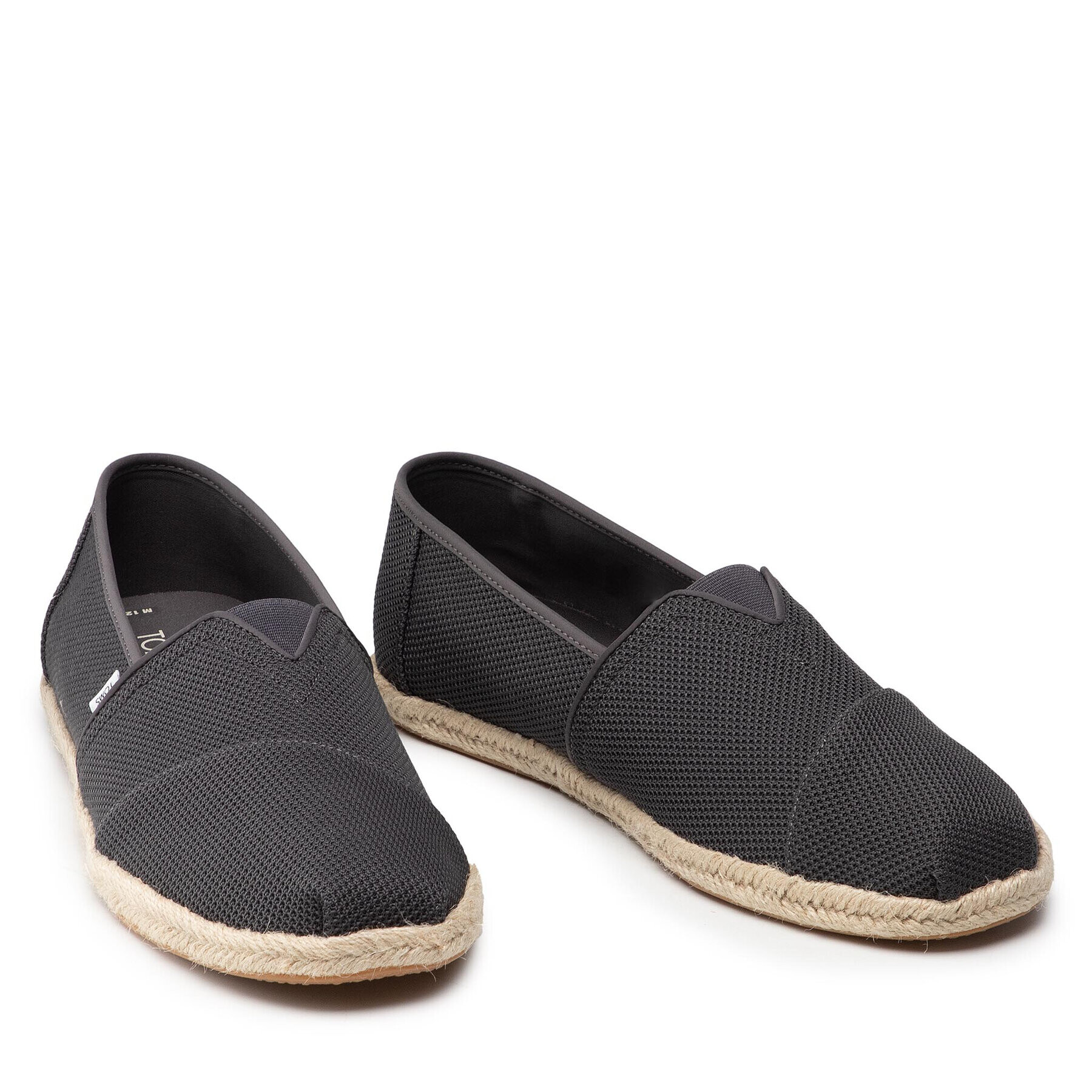 Toms Еспадрили Alpargata Rope 10017666 Сив - Pepit.bg