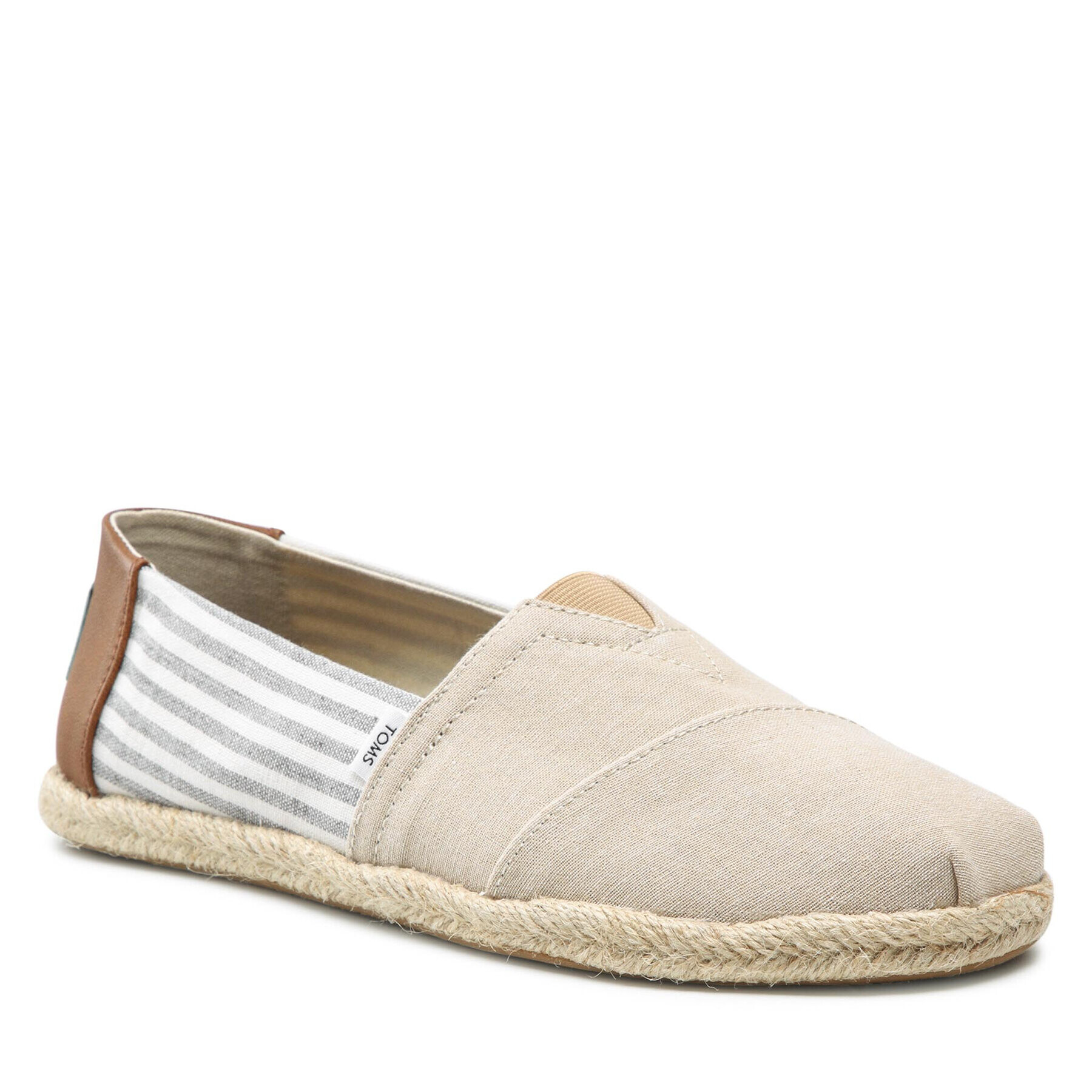 Toms Еспадрили Alpargata Rope 10017677 Бежов - Pepit.bg
