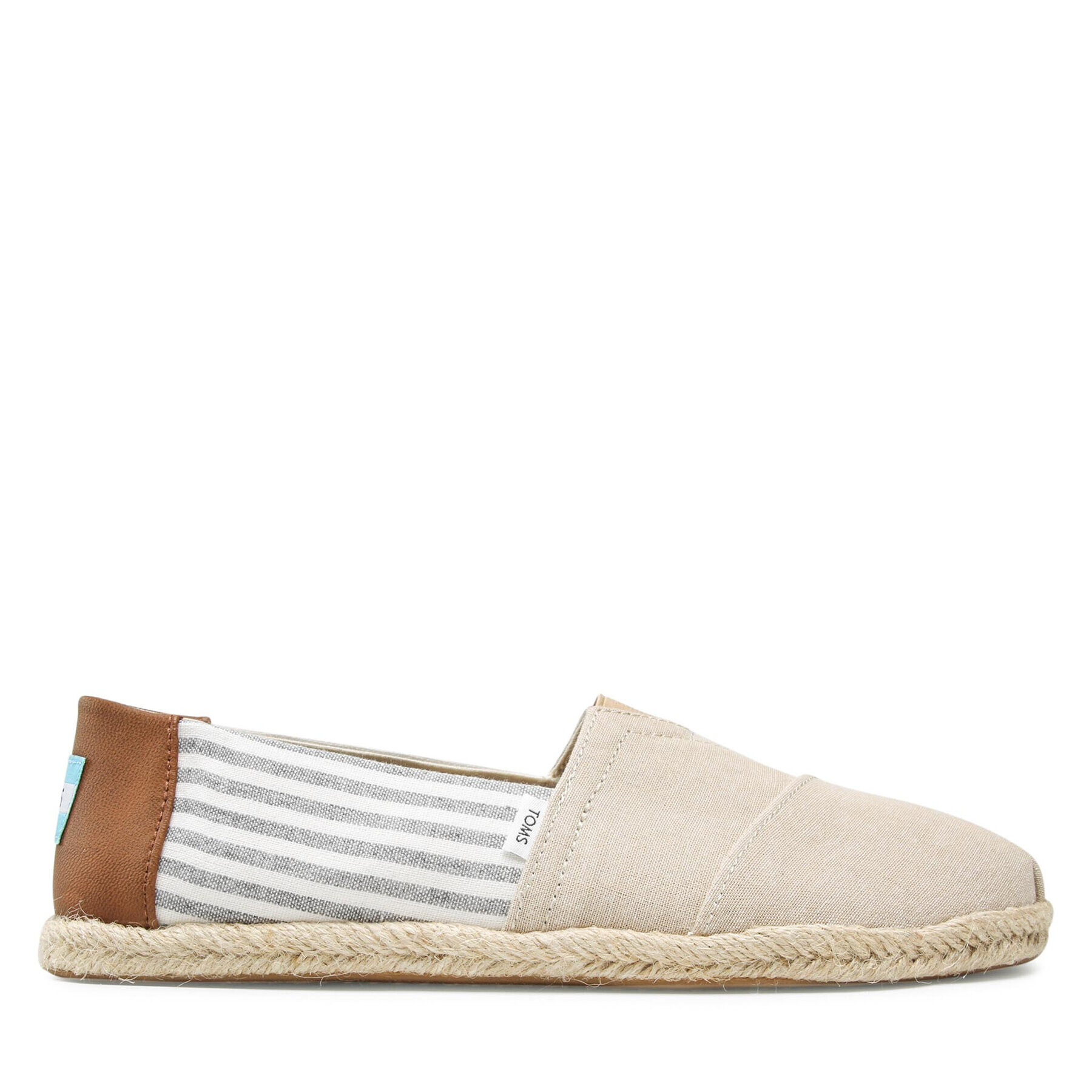 Toms Еспадрили Alpargata Rope 10017677 Бежов - Pepit.bg
