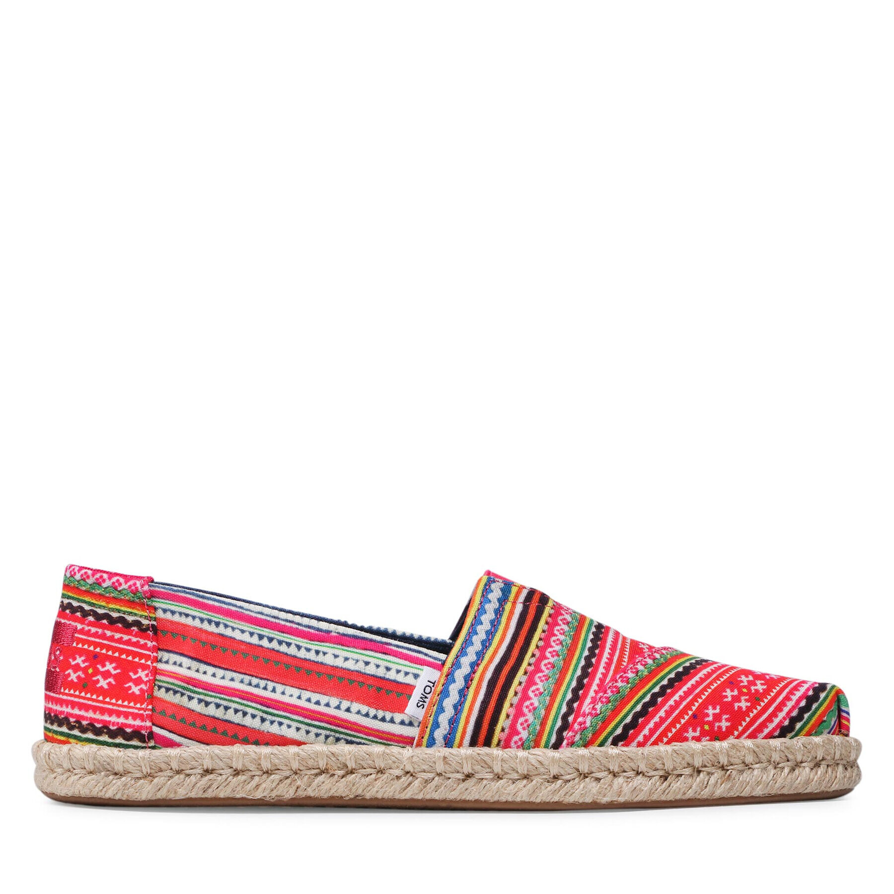 Toms Еспадрили Alpargata Rope 10017847 Червен - Pepit.bg