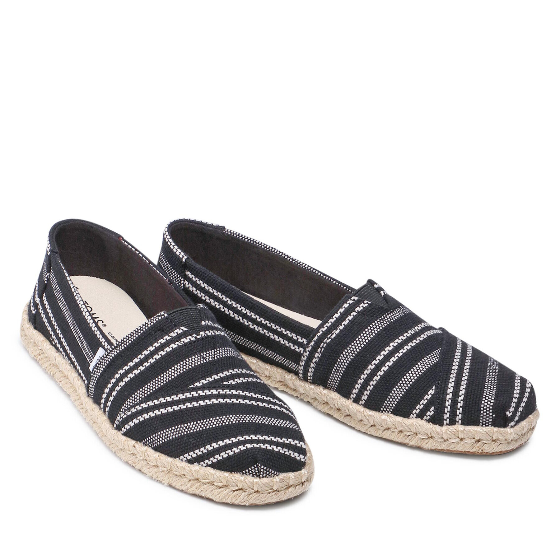 Toms Еспадрили Alpargata Rope 10017852 Черен - Pepit.bg