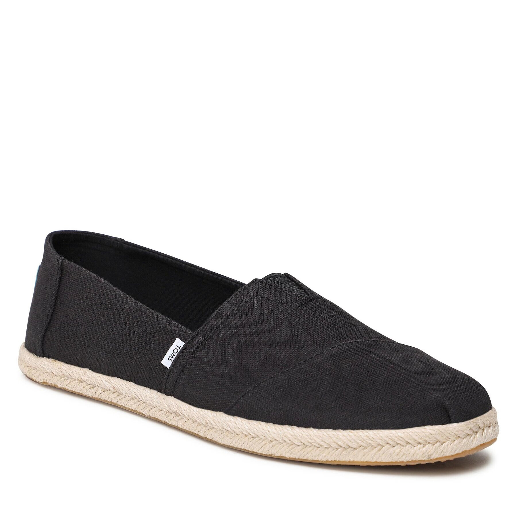 Toms Еспадрили Alpargata Rope 10019670 Черен - Pepit.bg
