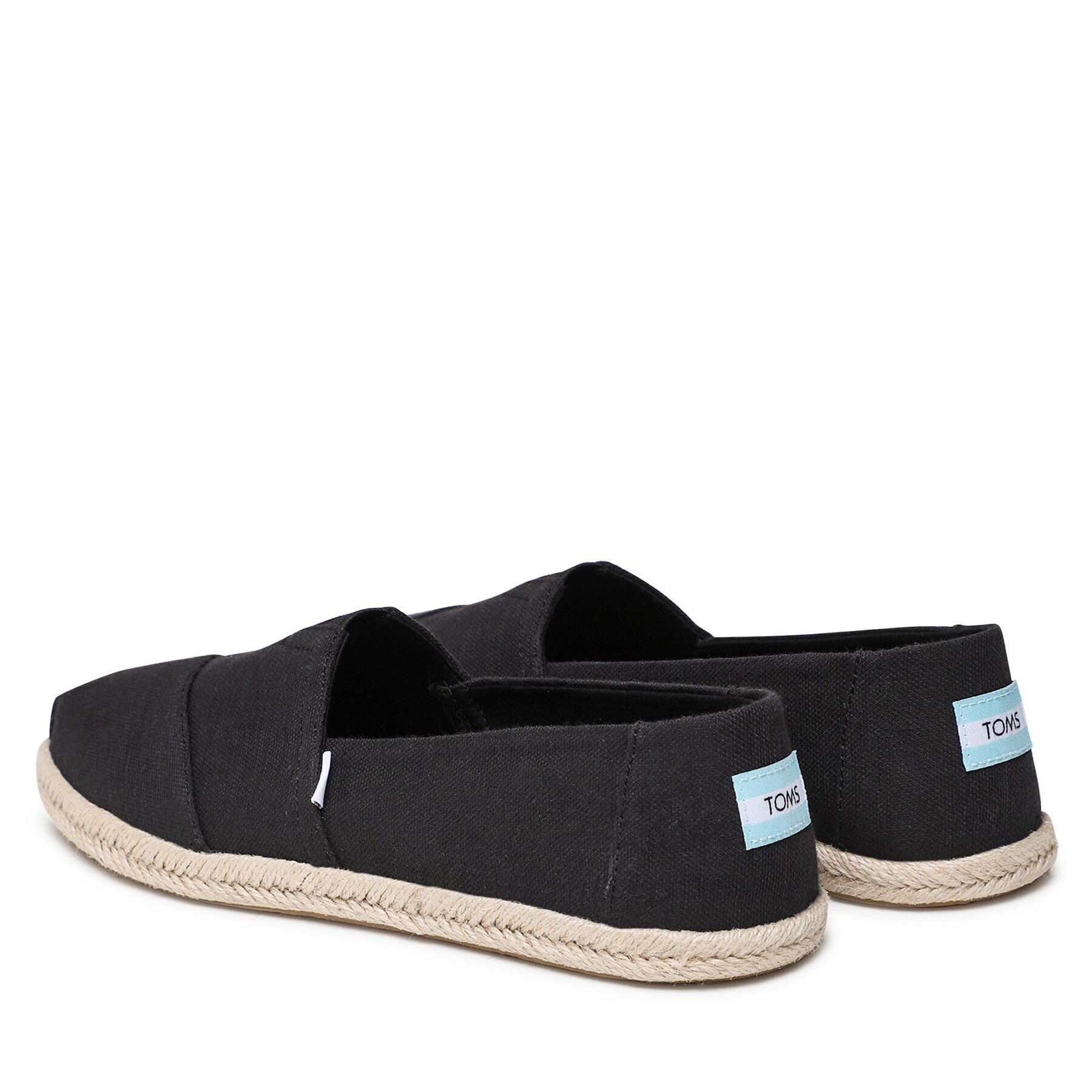 Toms Еспадрили Alpargata Rope 10019670 Черен - Pepit.bg