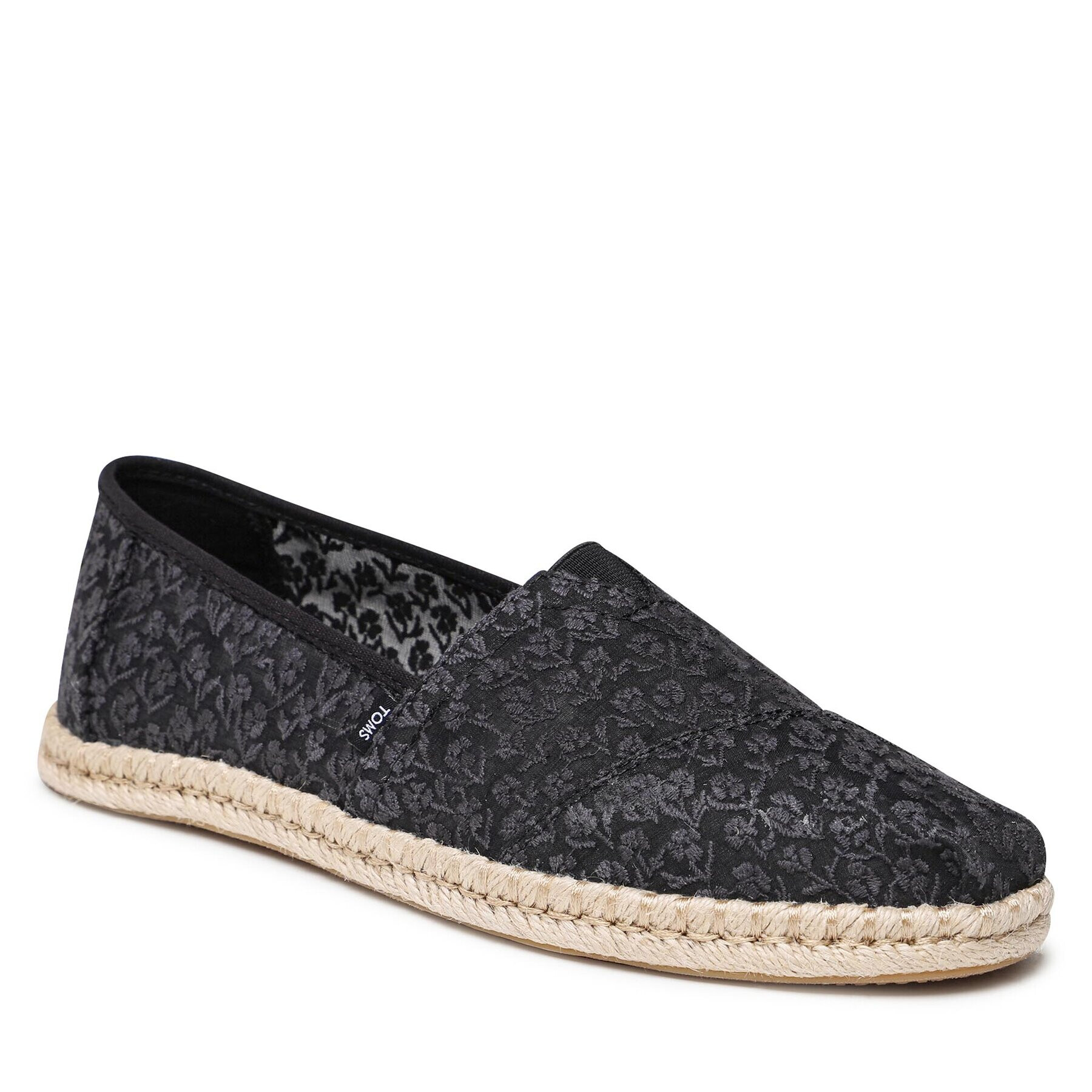 Toms Еспадрили Alpargata Rope 10019904 Черен - Pepit.bg