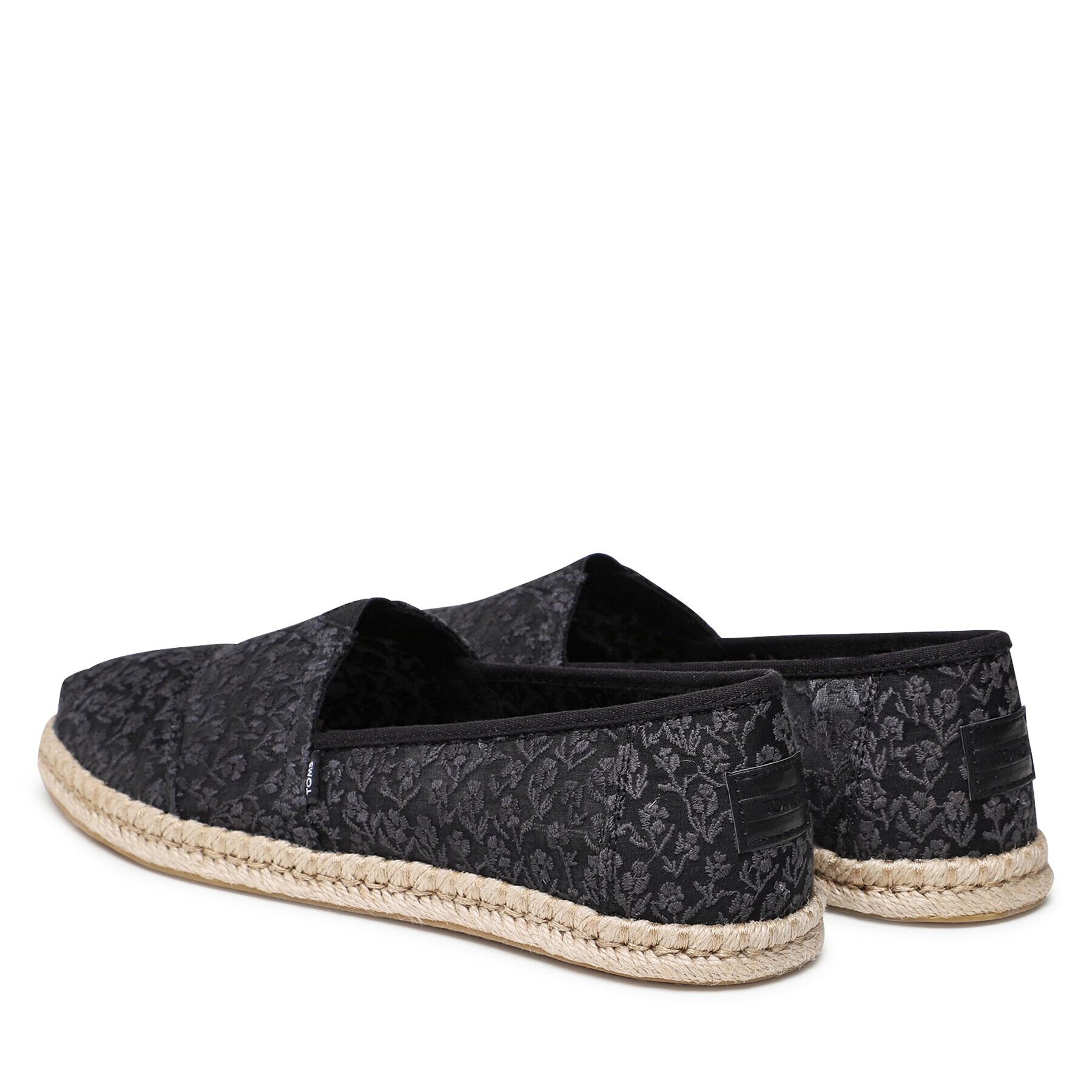 Toms Еспадрили Alpargata Rope 10019904 Черен - Pepit.bg