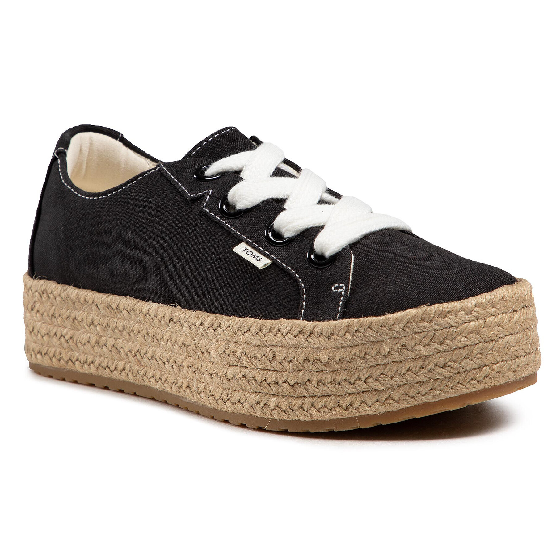 Toms Еспадрили Cassiah 10016303 Черен - Pepit.bg
