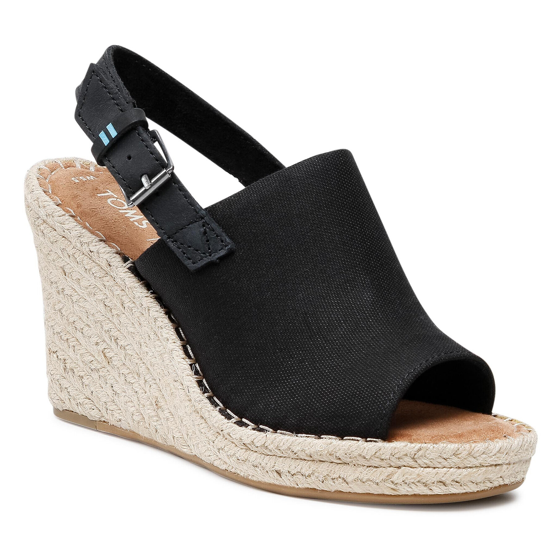 Toms Еспадрили Monica 10013451 Черен - Pepit.bg