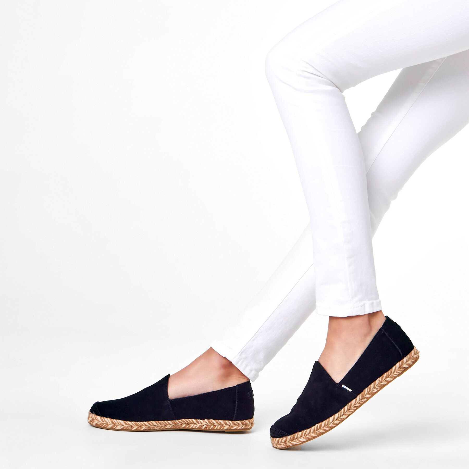 Toms Еспадрили Pismo 10015015 Черен - Pepit.bg