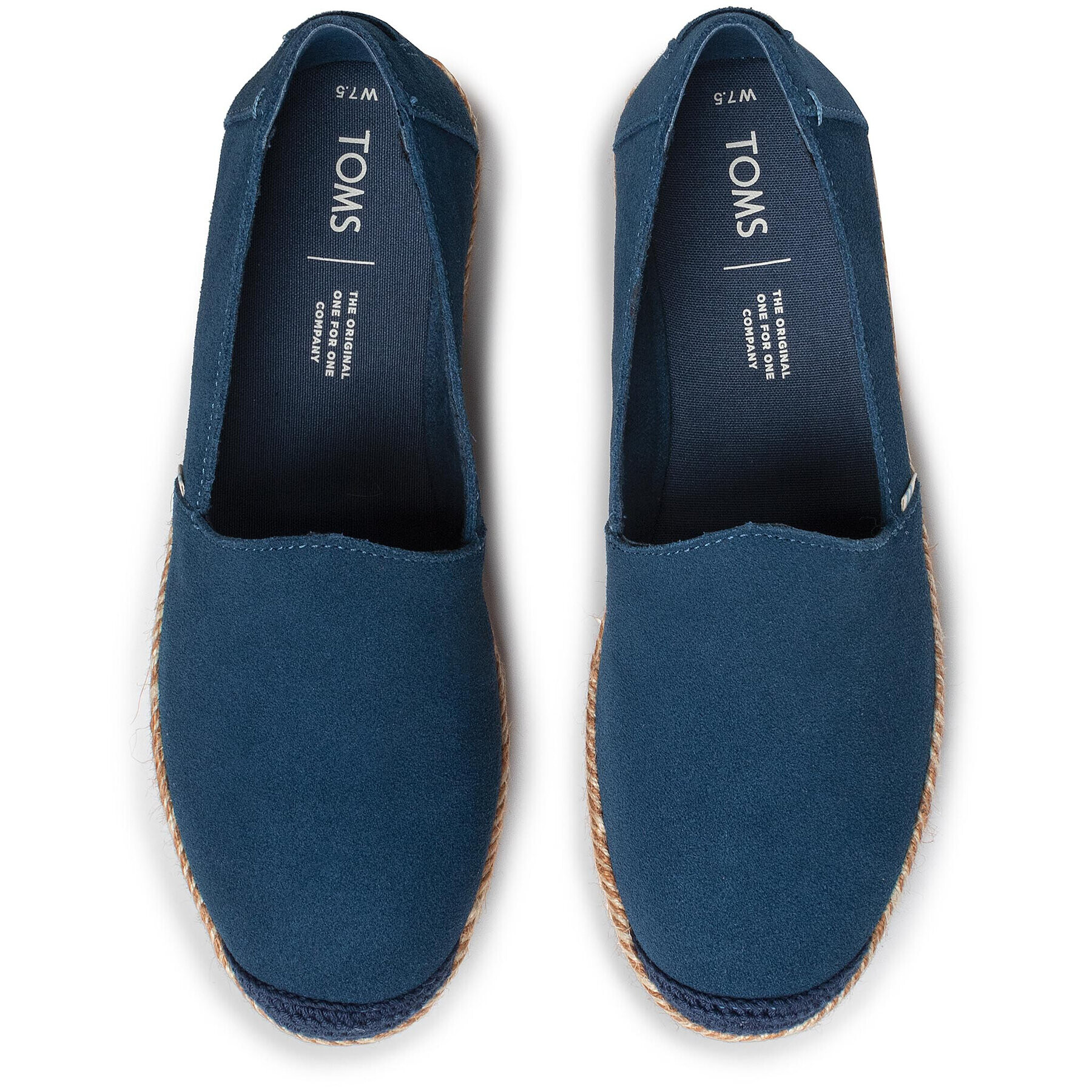 Toms Еспадрили Pismo 10015099 Тъмносин - Pepit.bg