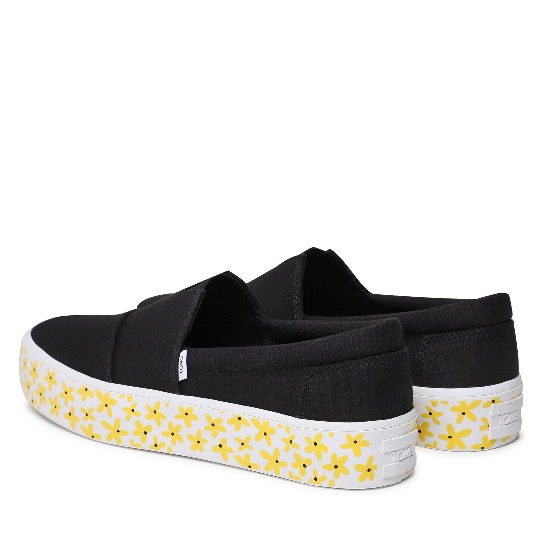 Toms Гуменки Alp Fenix Platform Slip On 10049813 Черен - Pepit.bg