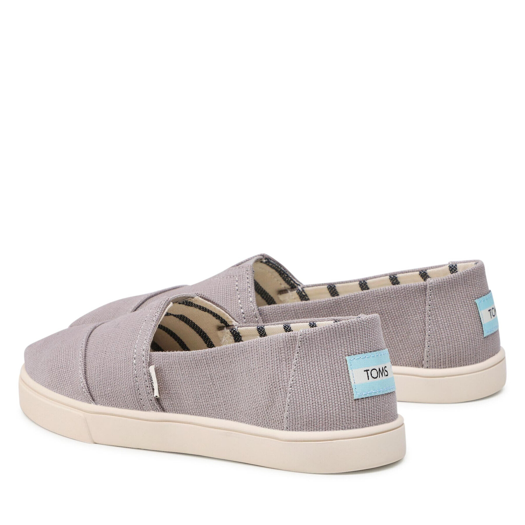 Toms Обувки Alpargata 10013515 Сив - Pepit.bg