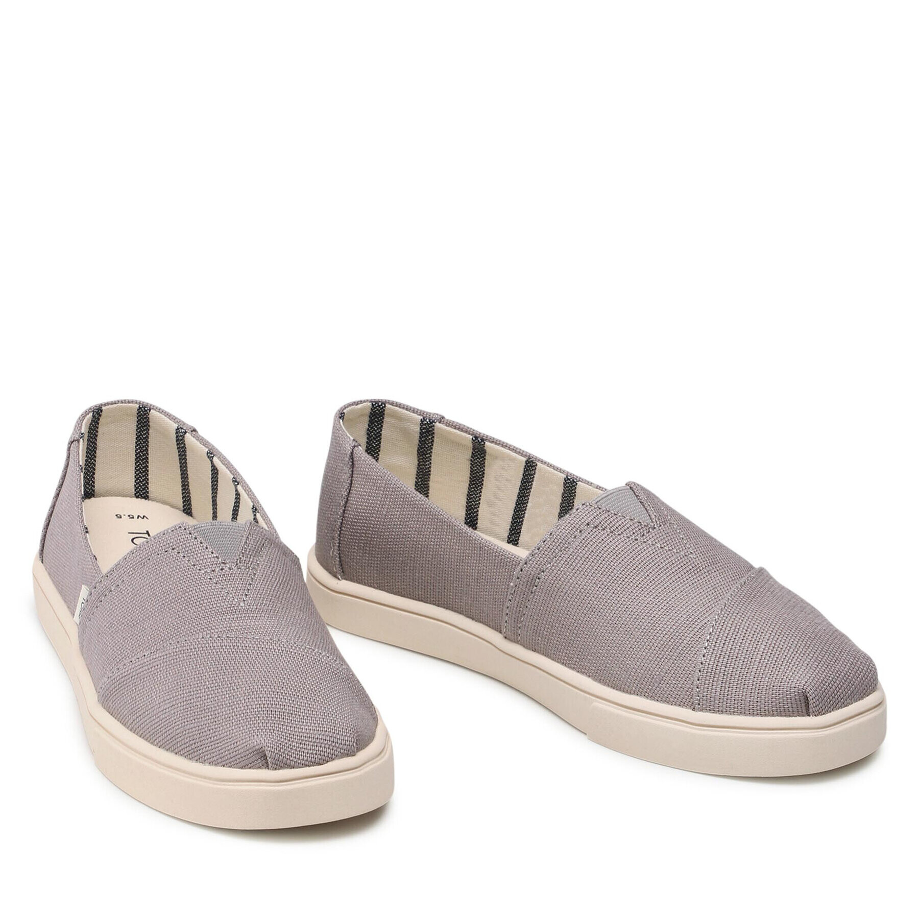 Toms Обувки Alpargata 10013515 Сив - Pepit.bg