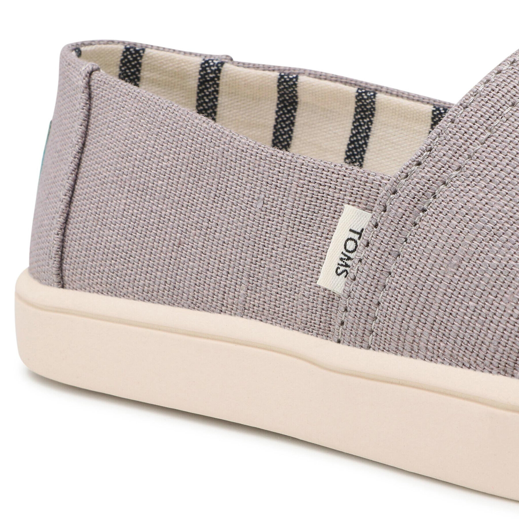 Toms Обувки Alpargata 10013515 Сив - Pepit.bg