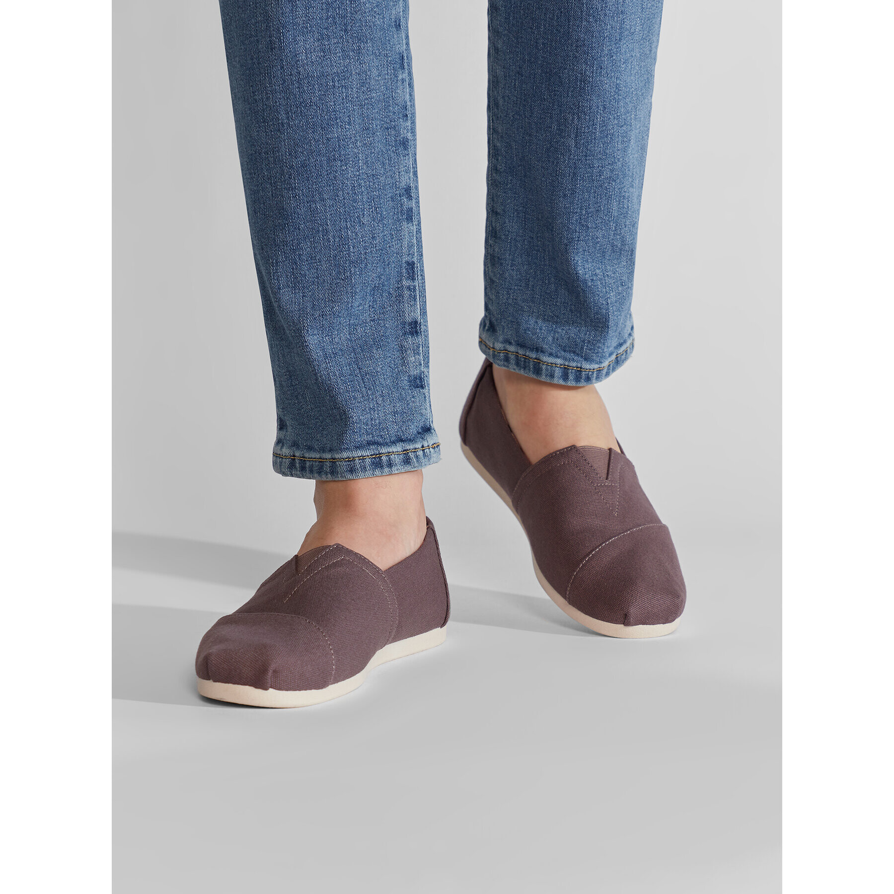 Toms Обувки Alpargata 10017664 Сив - Pepit.bg