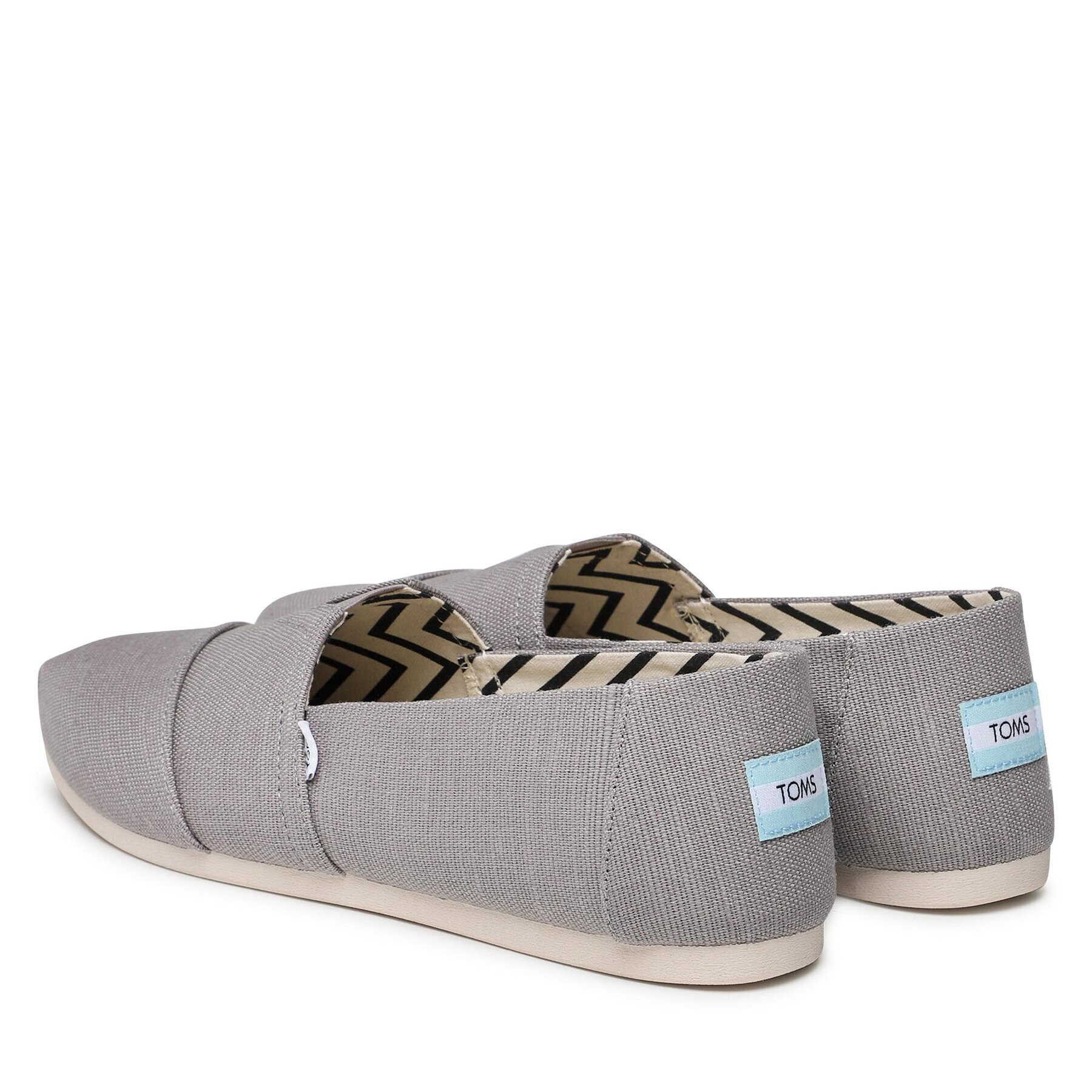 Toms Обувки Alpargata 10017741 Сив - Pepit.bg