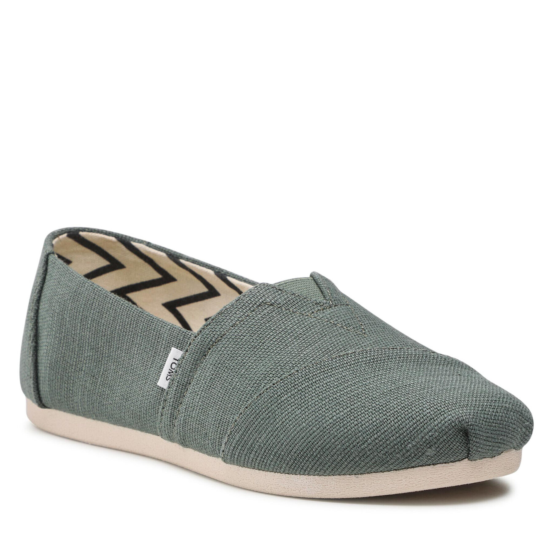 Toms Обувки Alpargata 10018279 Зелен - Pepit.bg