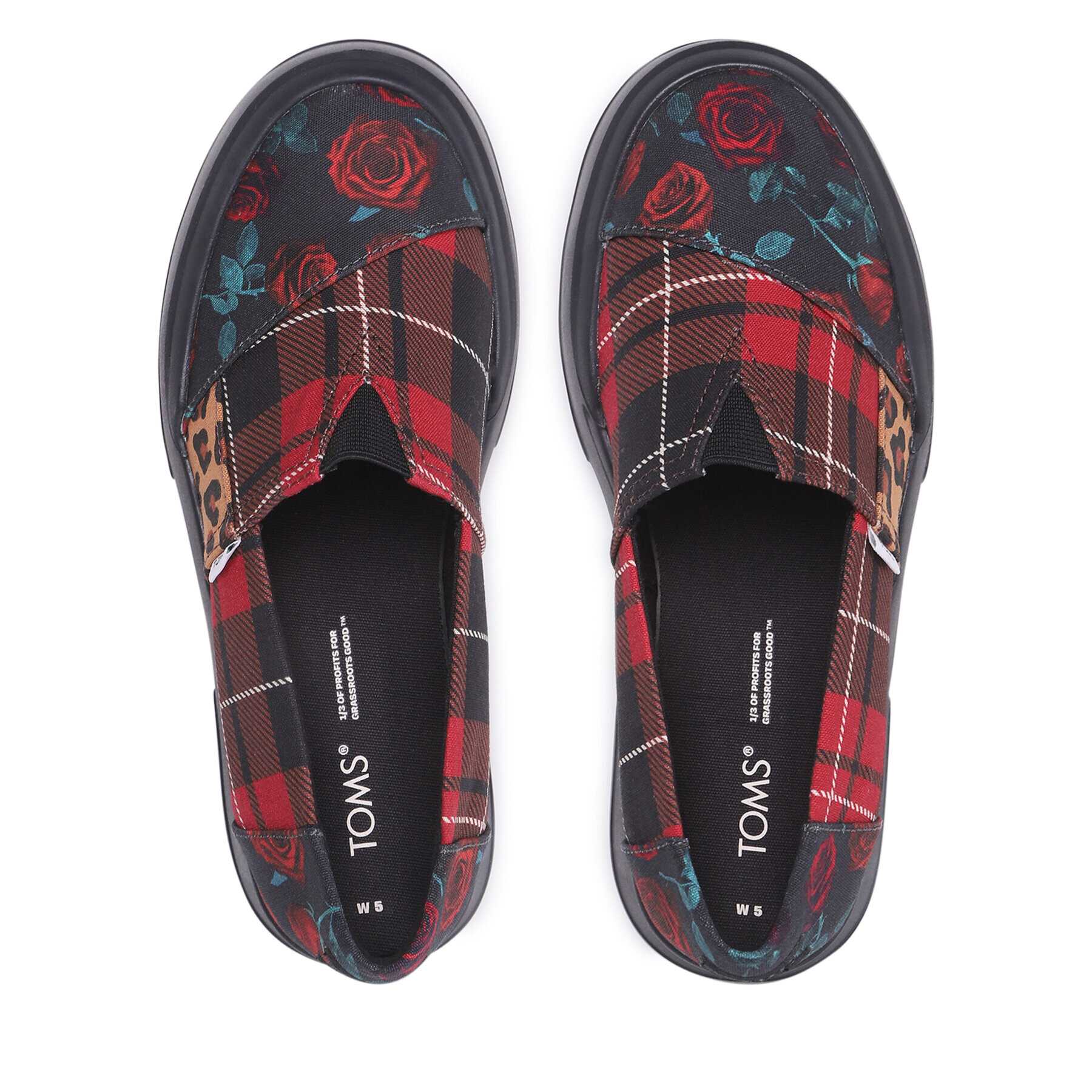 Toms Обувки Alpargata Combat Low 10018922 Червен - Pepit.bg