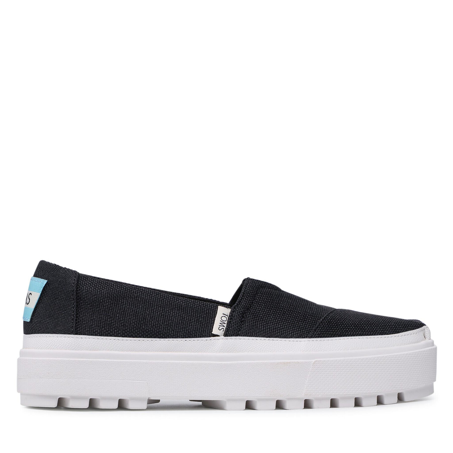 Toms Обувки Alpargata Lug 10016784 Черен - Pepit.bg