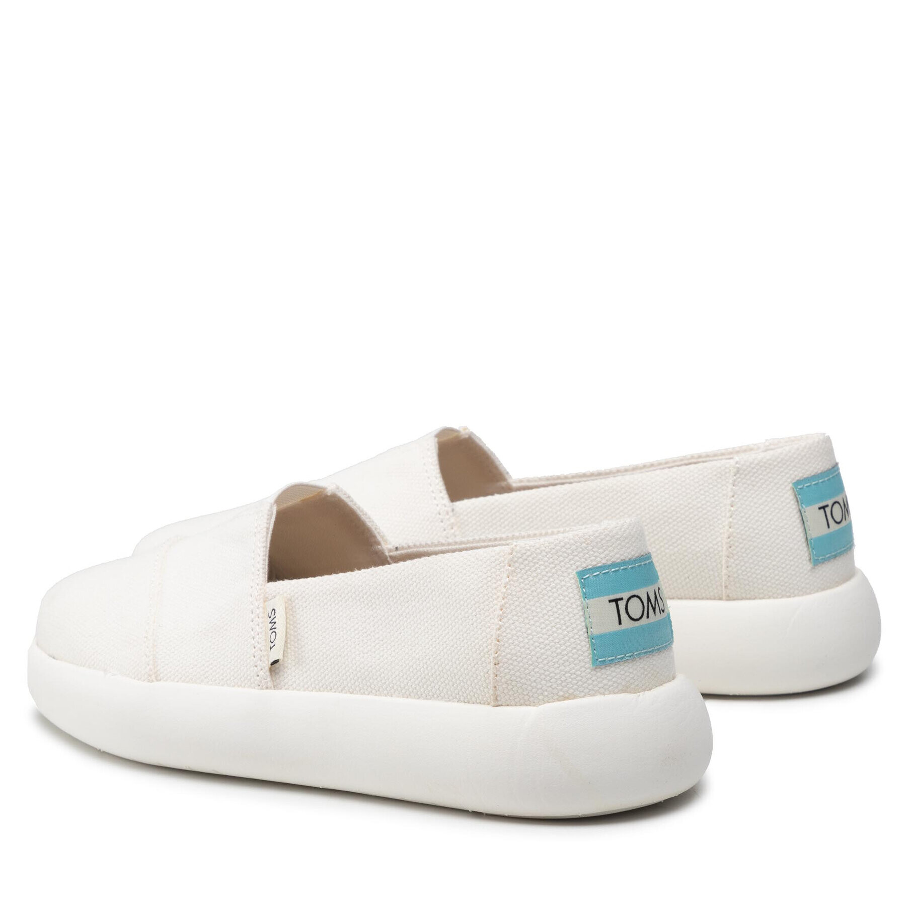 Toms Обувки Alpargata Mallow 10016730 Бял - Pepit.bg