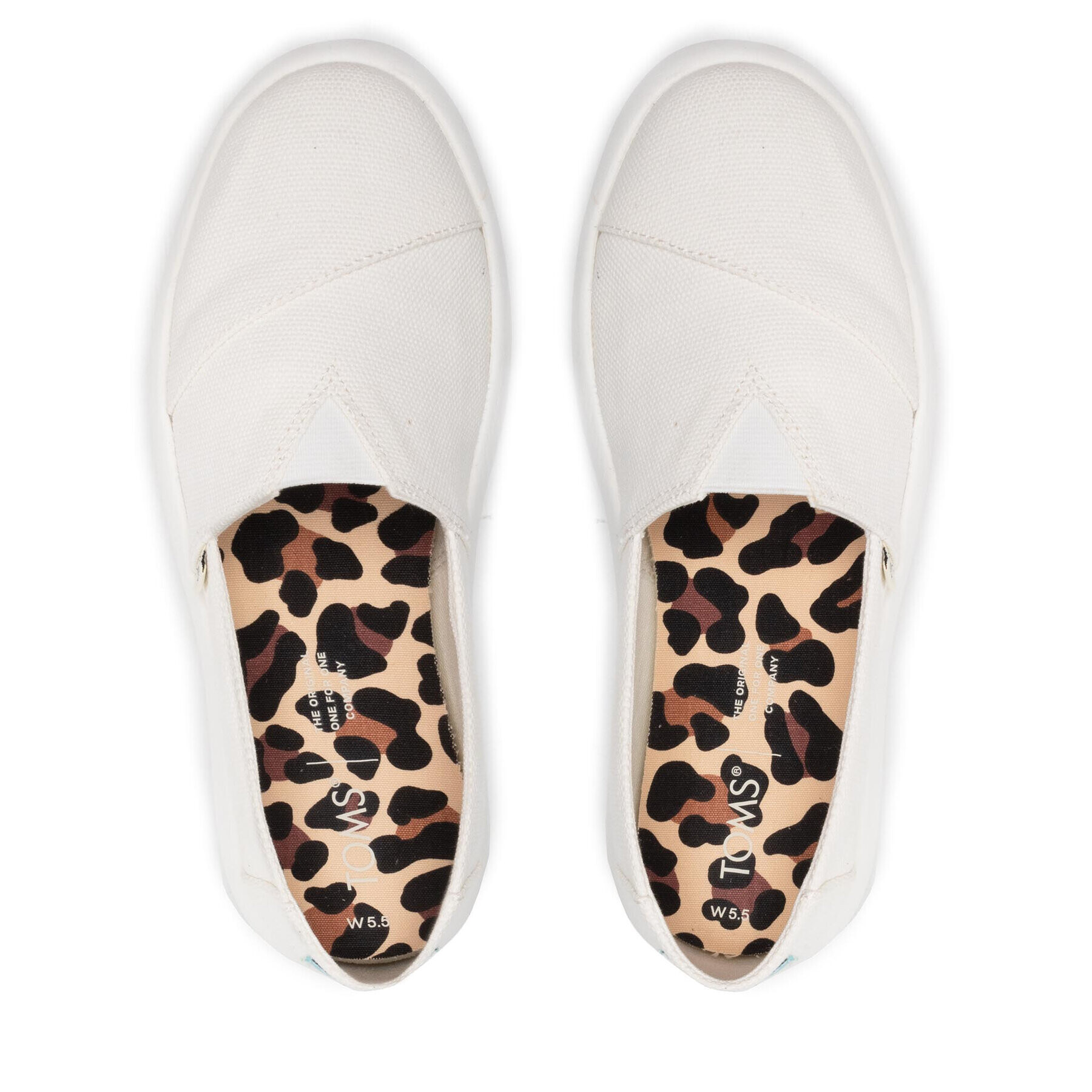 Toms Обувки Alpargata Mallow 10016730 Бял - Pepit.bg