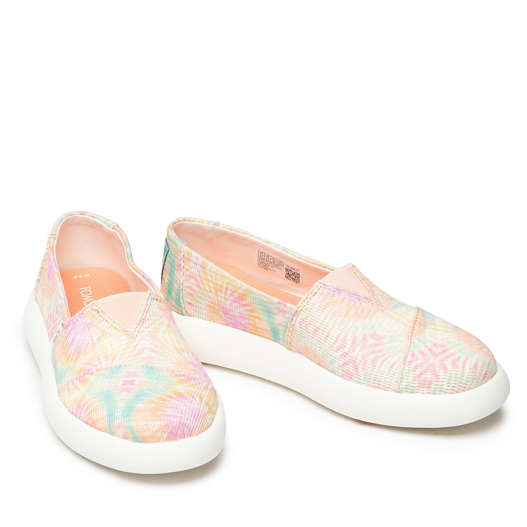 Toms Обувки Alpargata Mallow 10017828 Розов - Pepit.bg