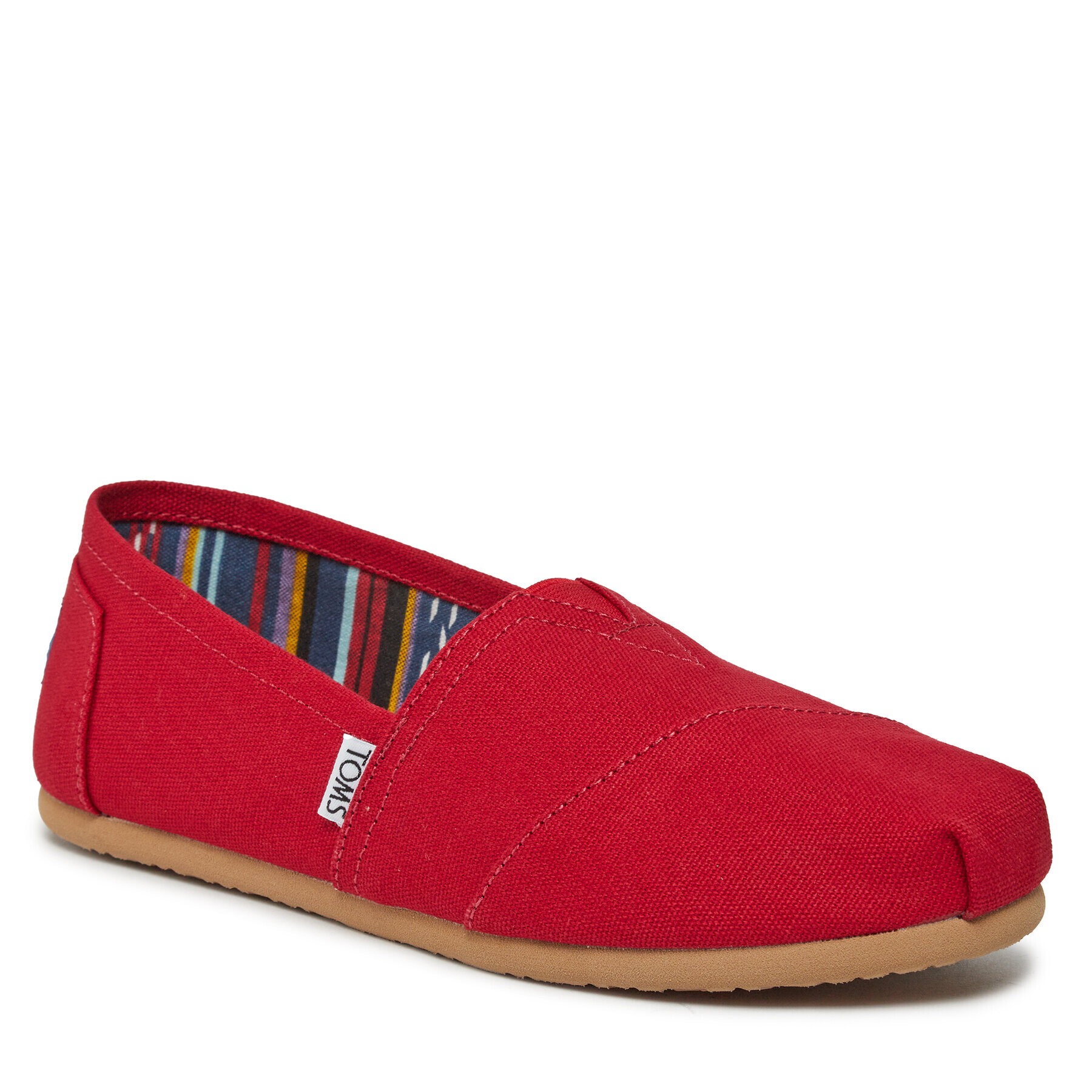 Toms Обувки Canvas Alpargata 10000874 Червен - Pepit.bg