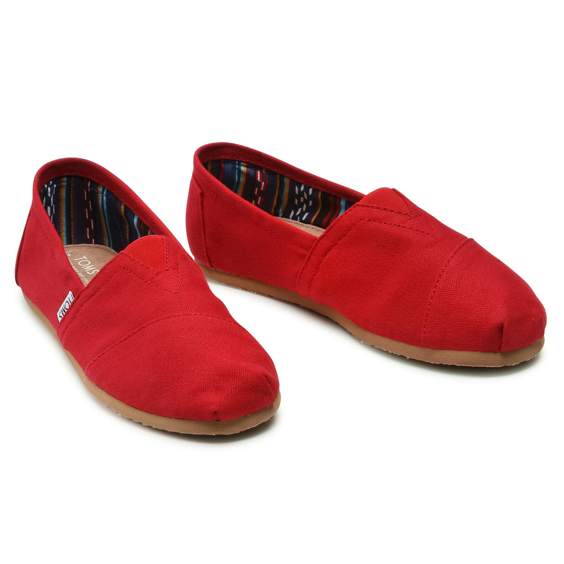 Toms Обувки Classic 10000867 Червен - Pepit.bg