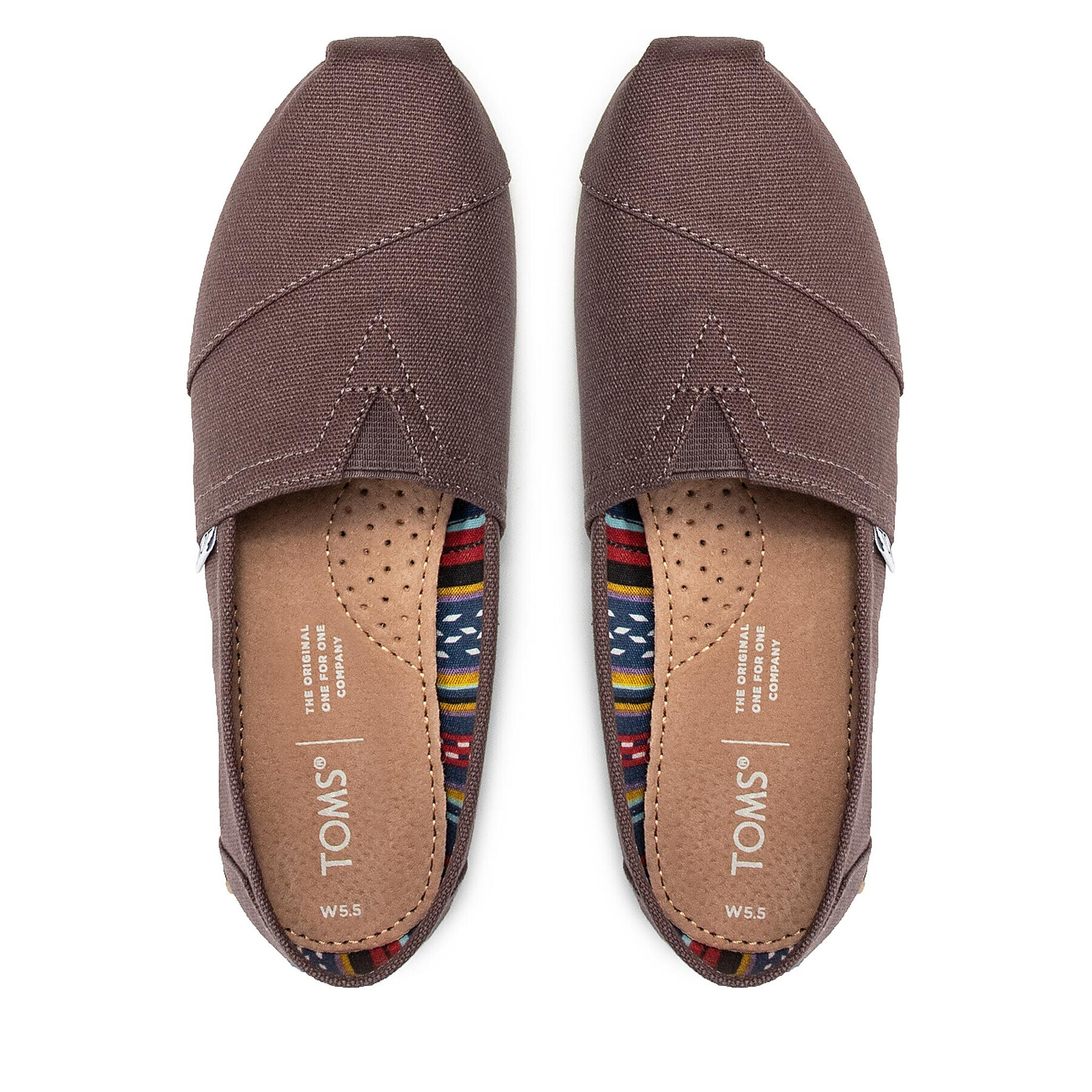 Toms Обувки Classic 10000871 Сив - Pepit.bg