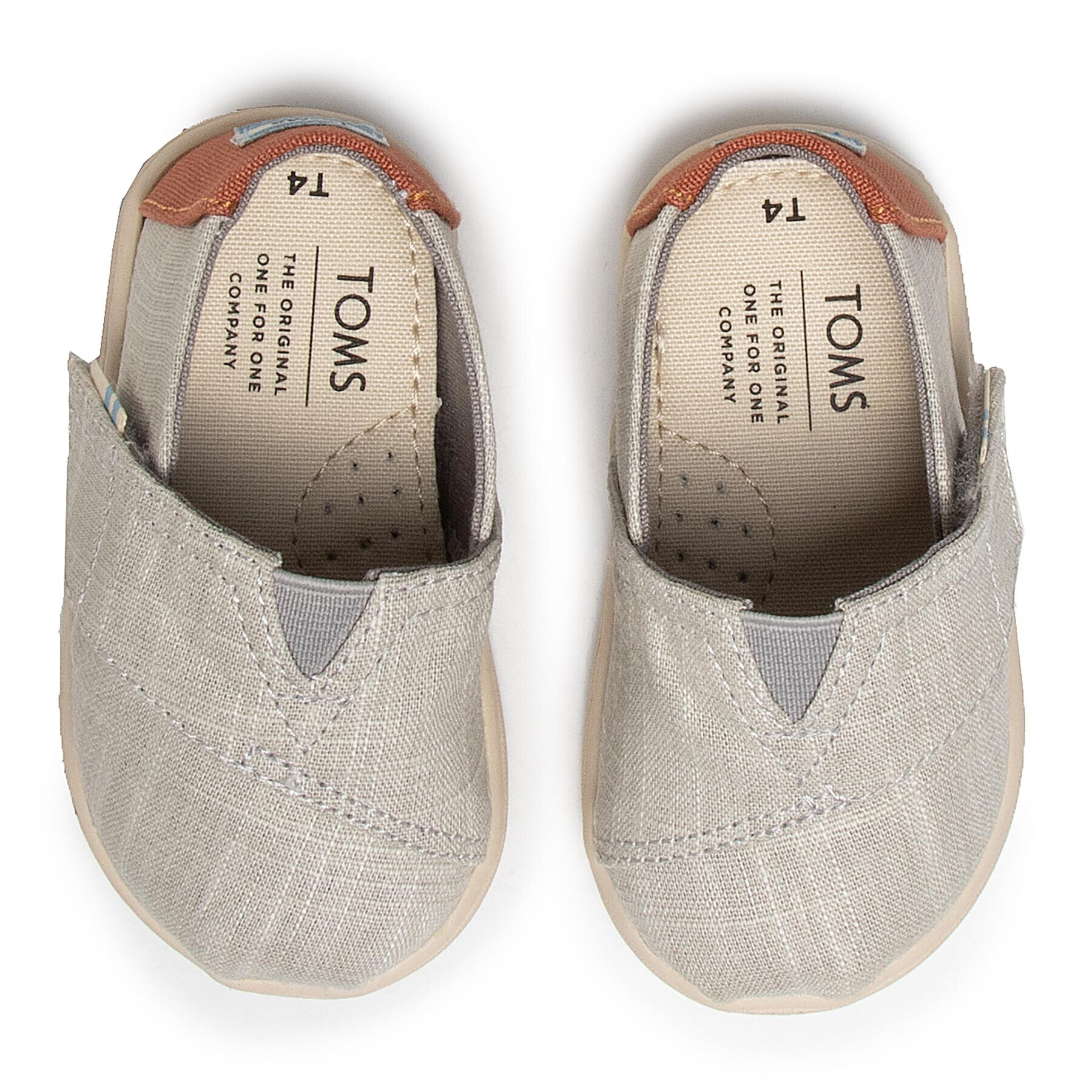 Toms Обувки Classic 10015190 Сив - Pepit.bg