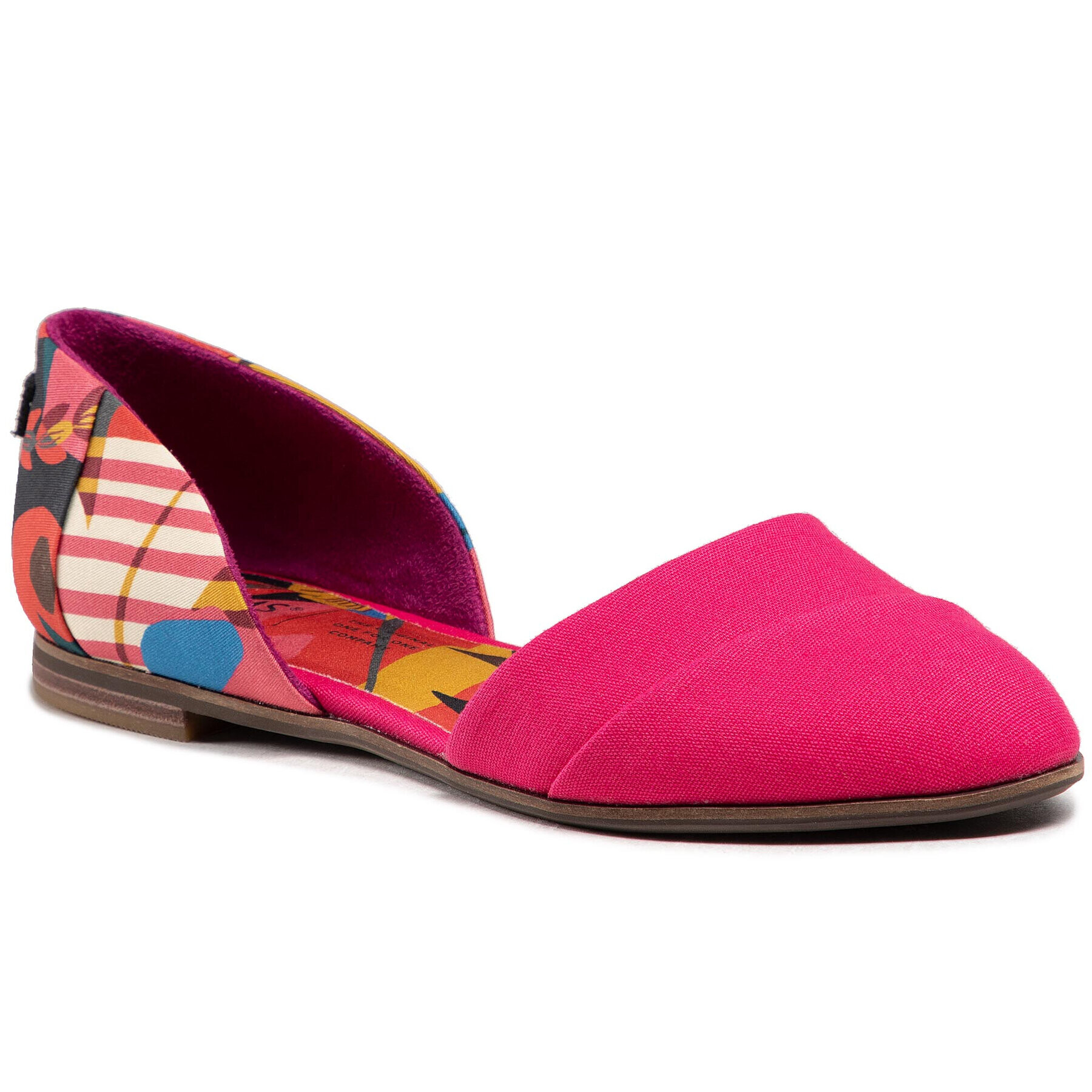 Toms Обувки Jutti D'Orsay 10016366 Розов - Pepit.bg