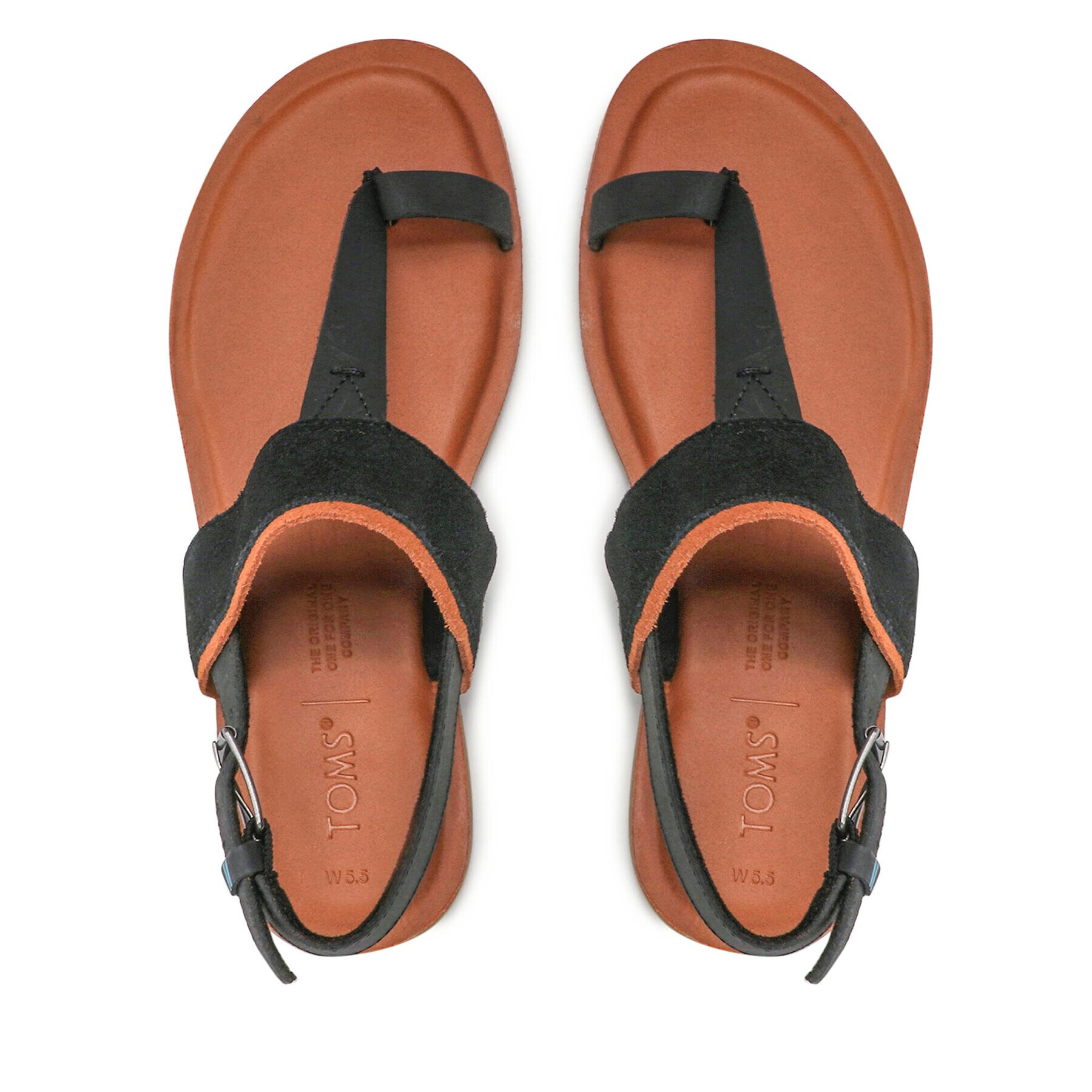 Toms Сандали Bree 10016411 Черен - Pepit.bg