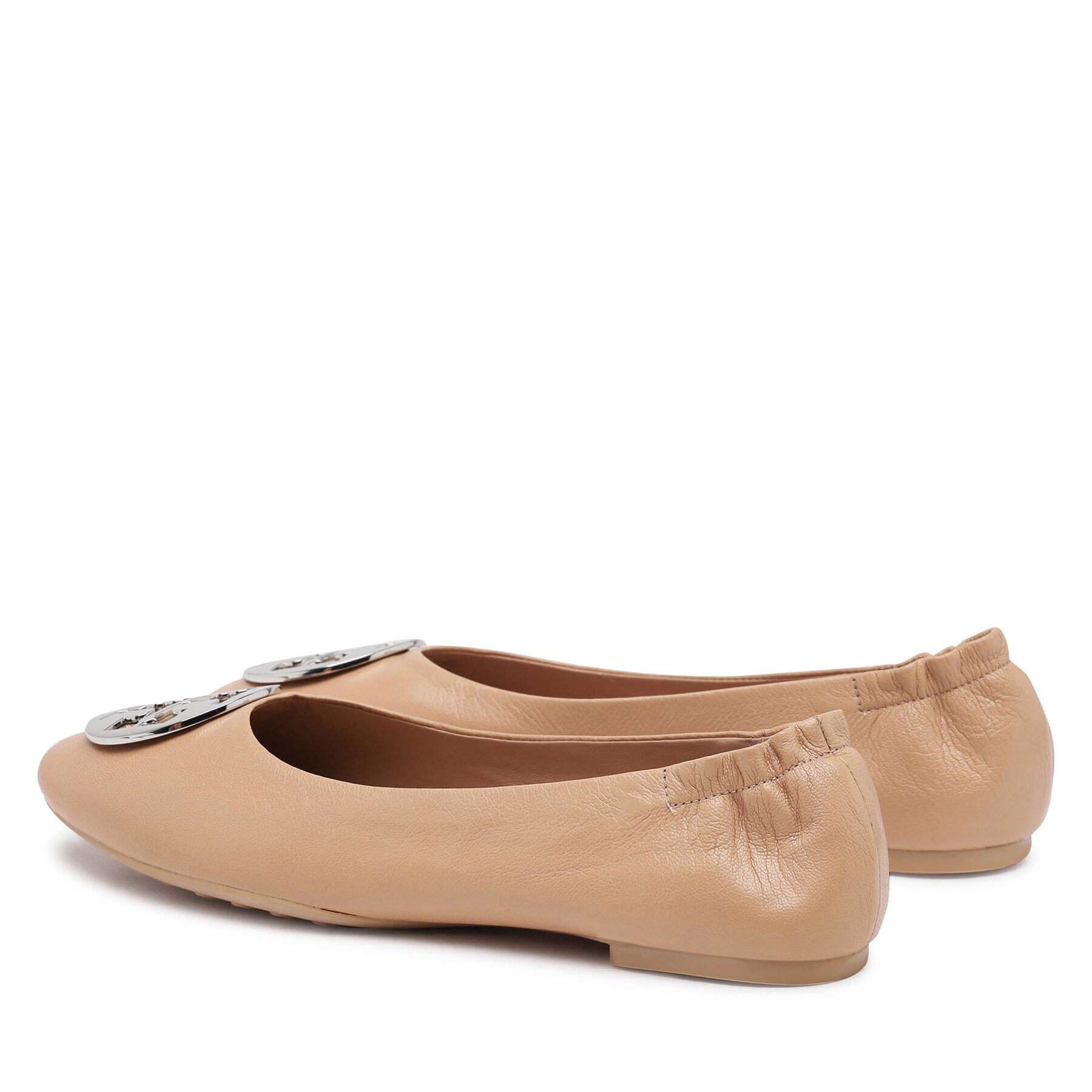 Tory Burch Балеринки Claire Ballet 147379 Бежов - Pepit.bg