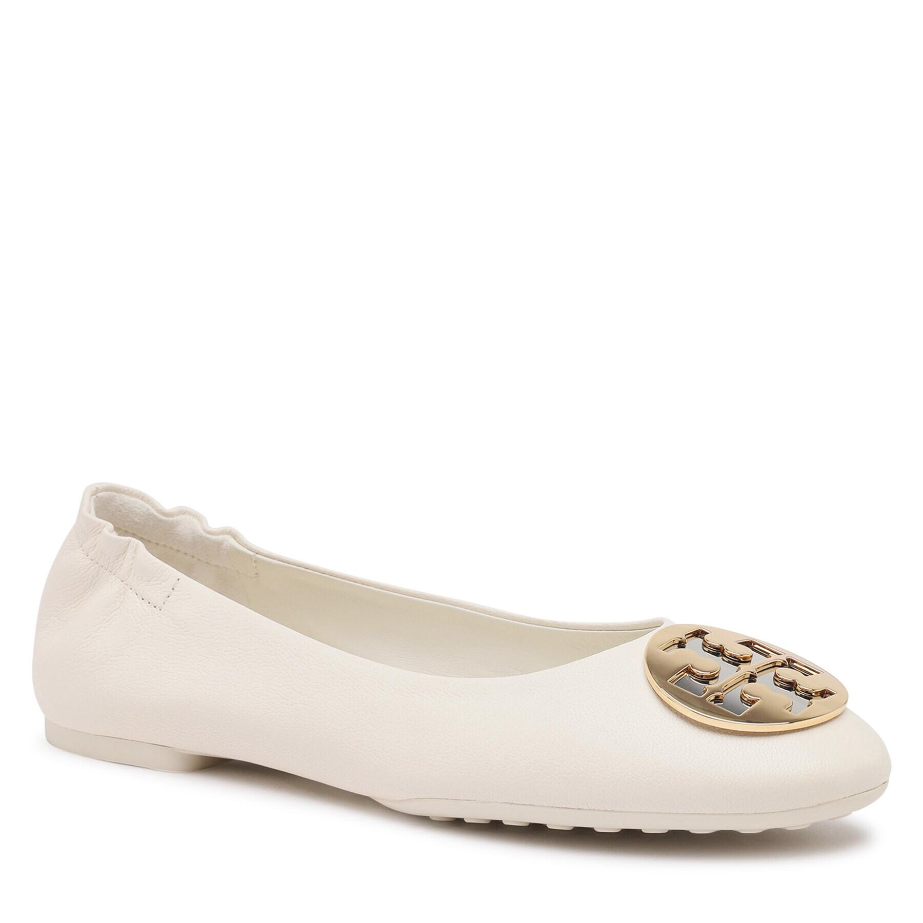 Tory Burch Балеринки Claire Ballet 147379 Екрю - Pepit.bg