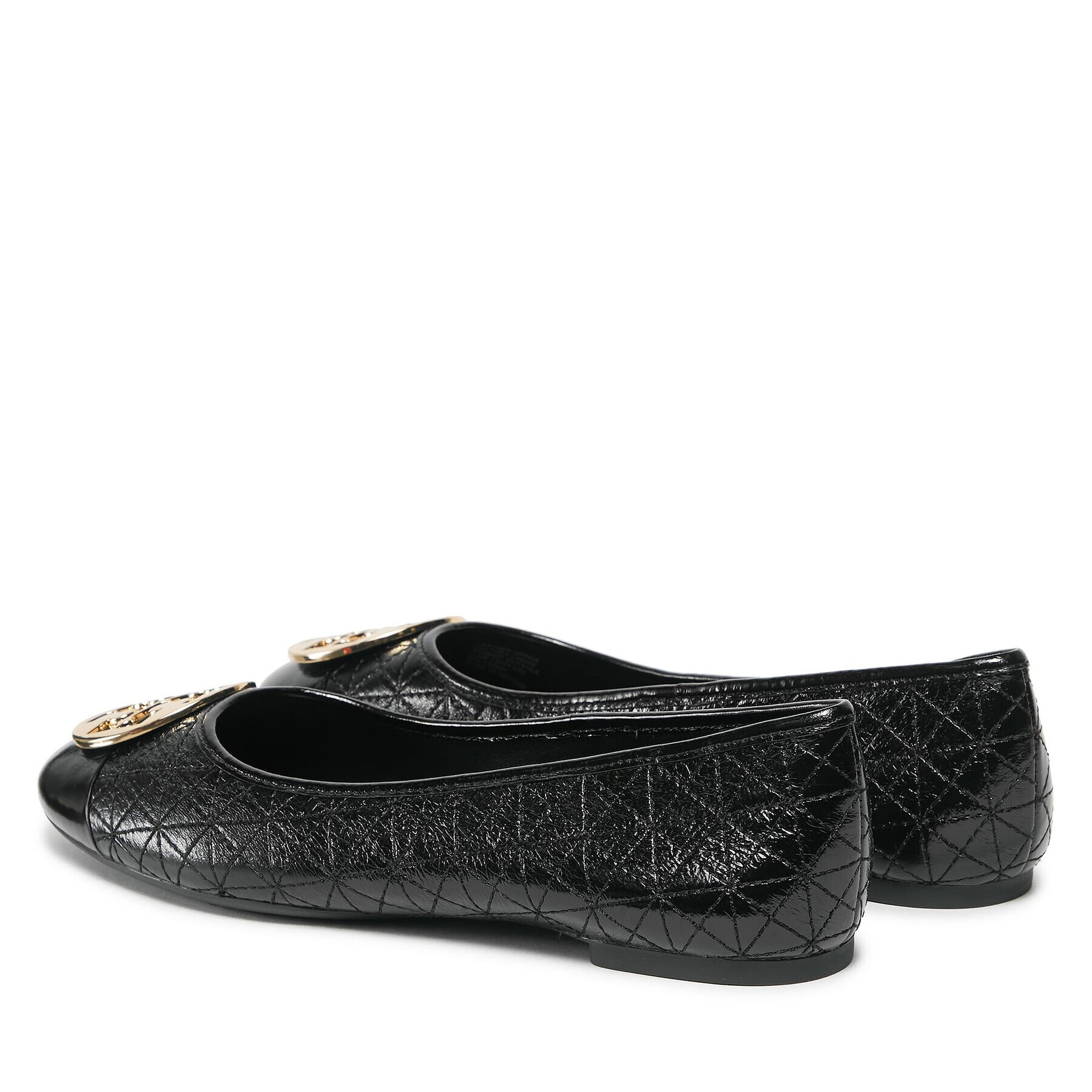 Tory Burch Балеринки Claire Quilted Ballet 150824 Черен - Pepit.bg