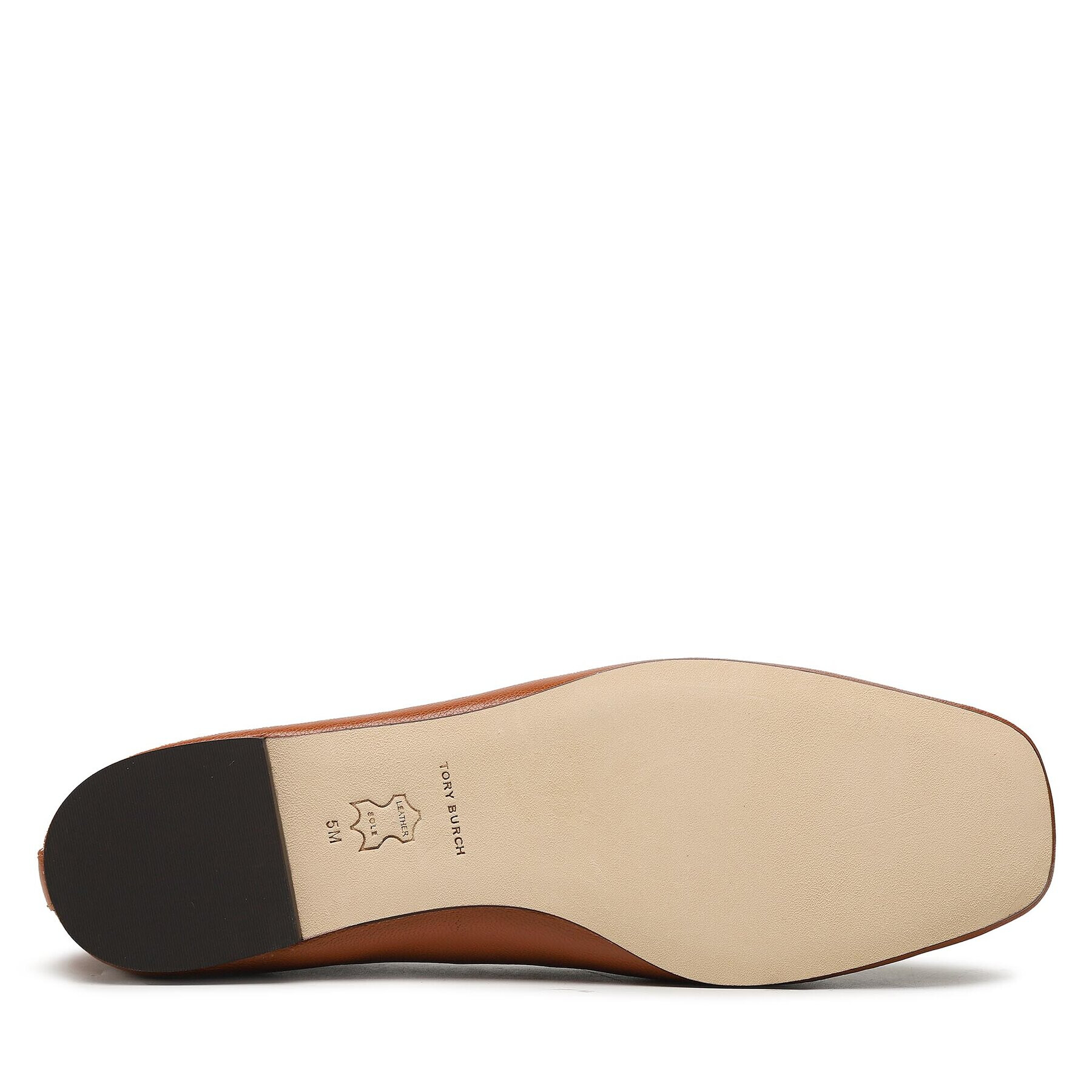 Tory Burch Балеринки Eleanor Ballet 141296 Кафяв - Pepit.bg