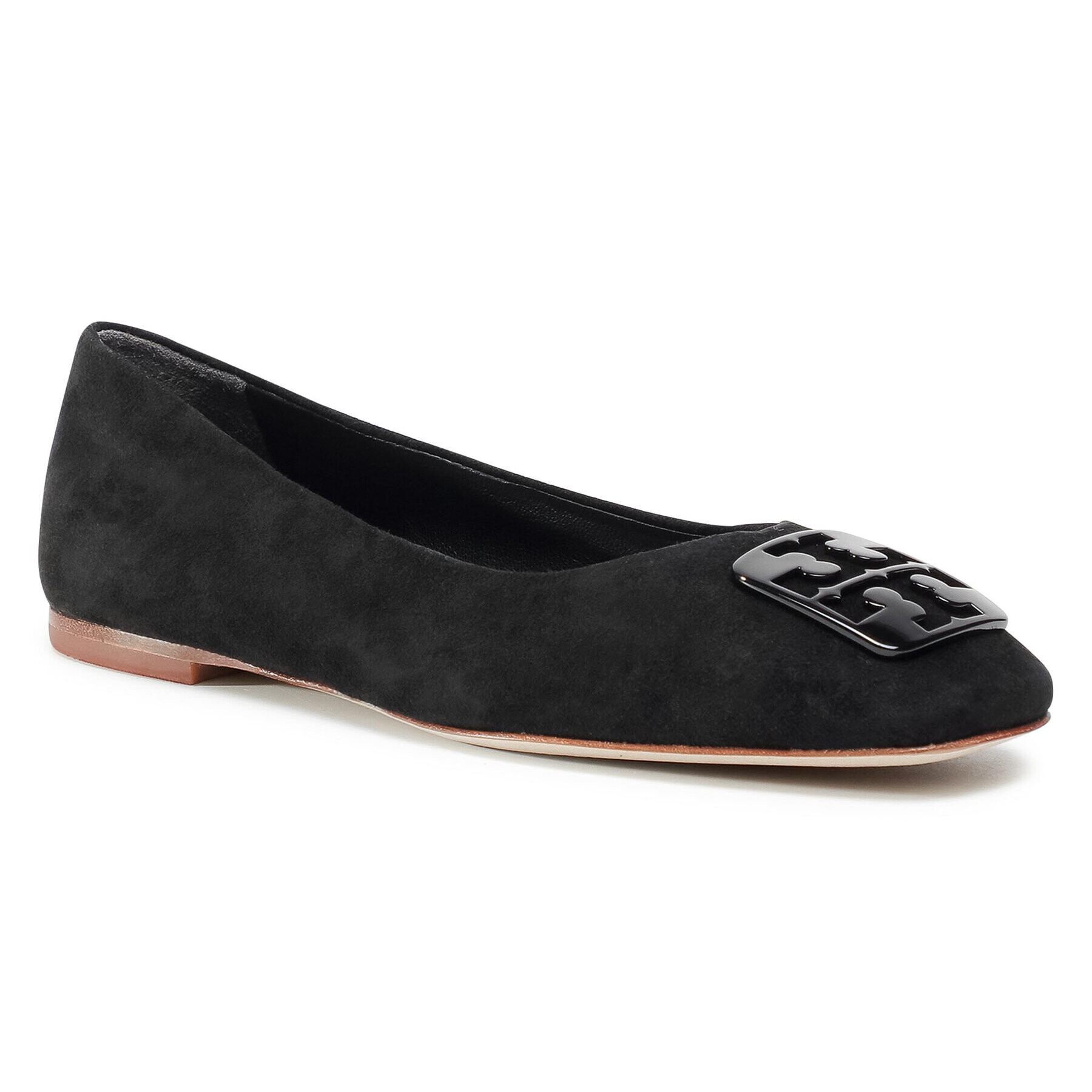Tory Burch Балеринки Georgia Ballet 76545 Черен - Pepit.bg