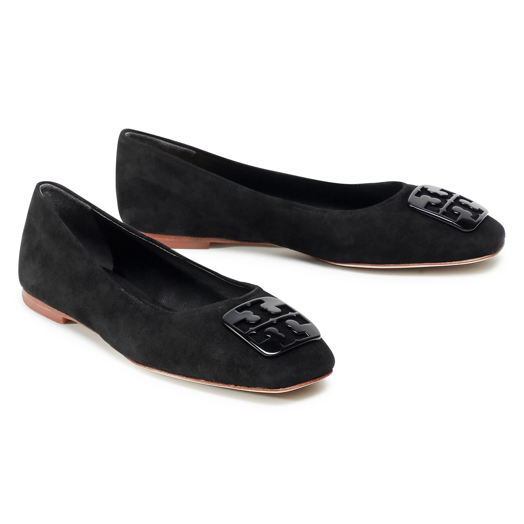 Tory Burch Балеринки Georgia Ballet 76545 Черен - Pepit.bg