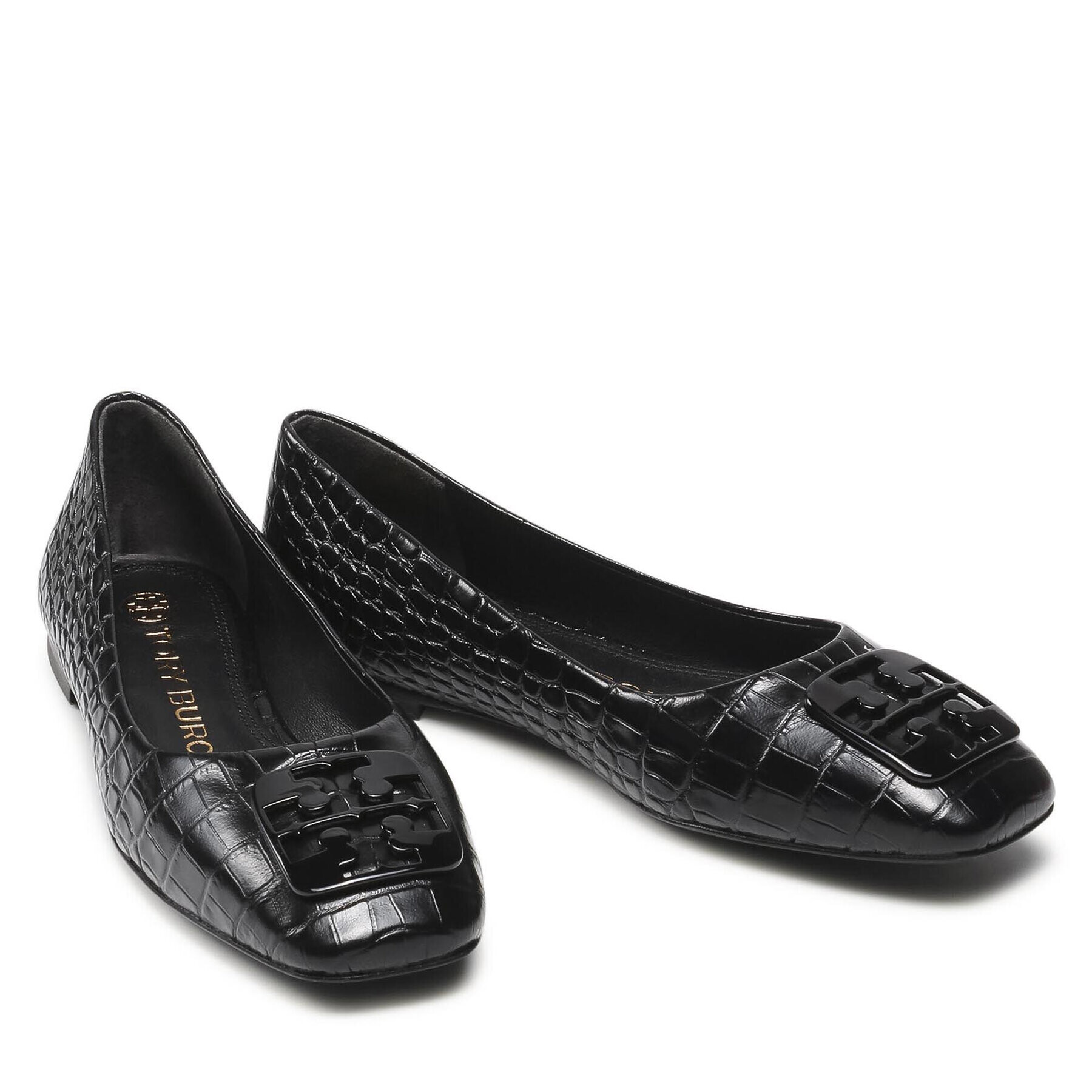 Tory Burch Балеринки Georgia Ballet 83974 Черен - Pepit.bg