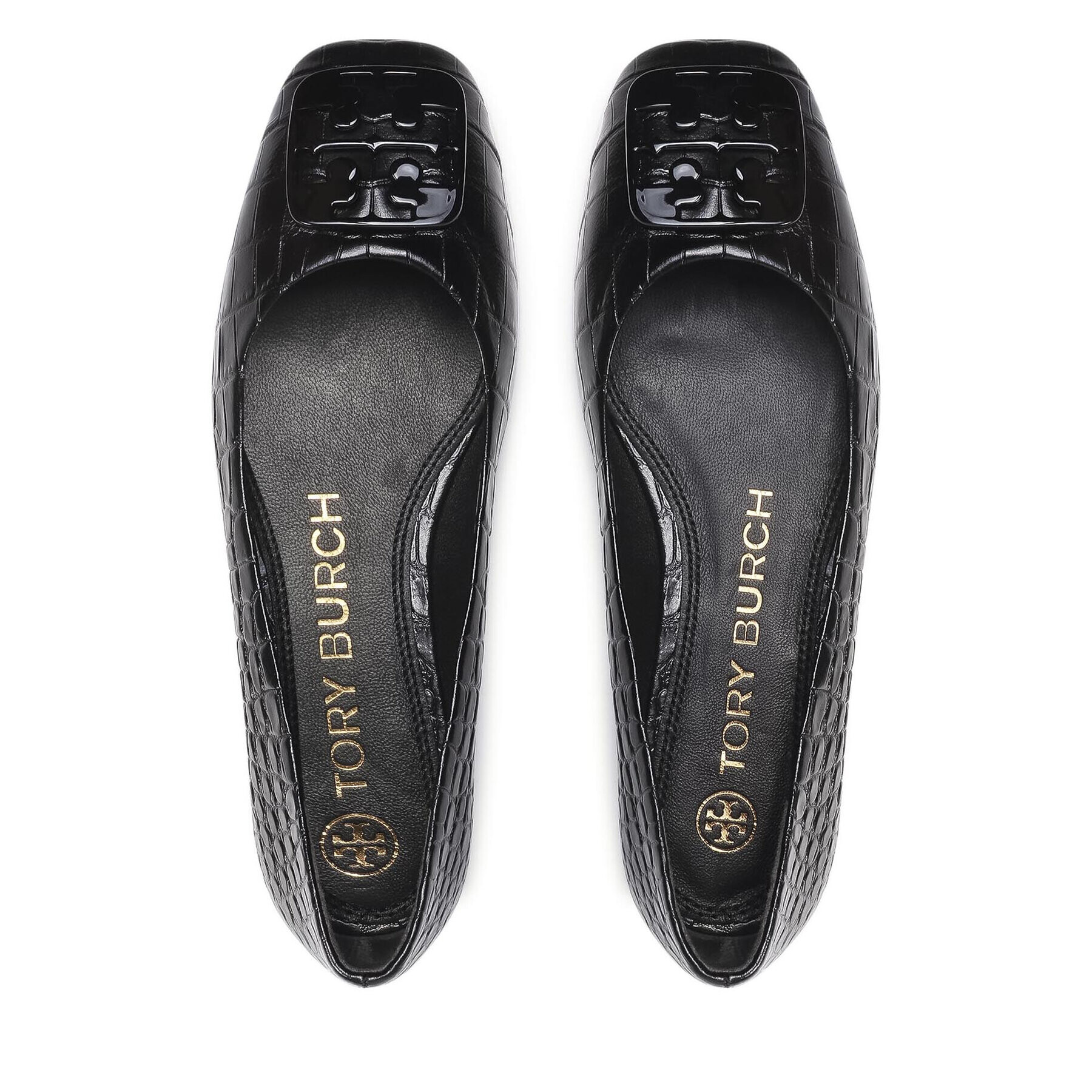 Tory Burch Балеринки Georgia Ballet 83974 Черен - Pepit.bg