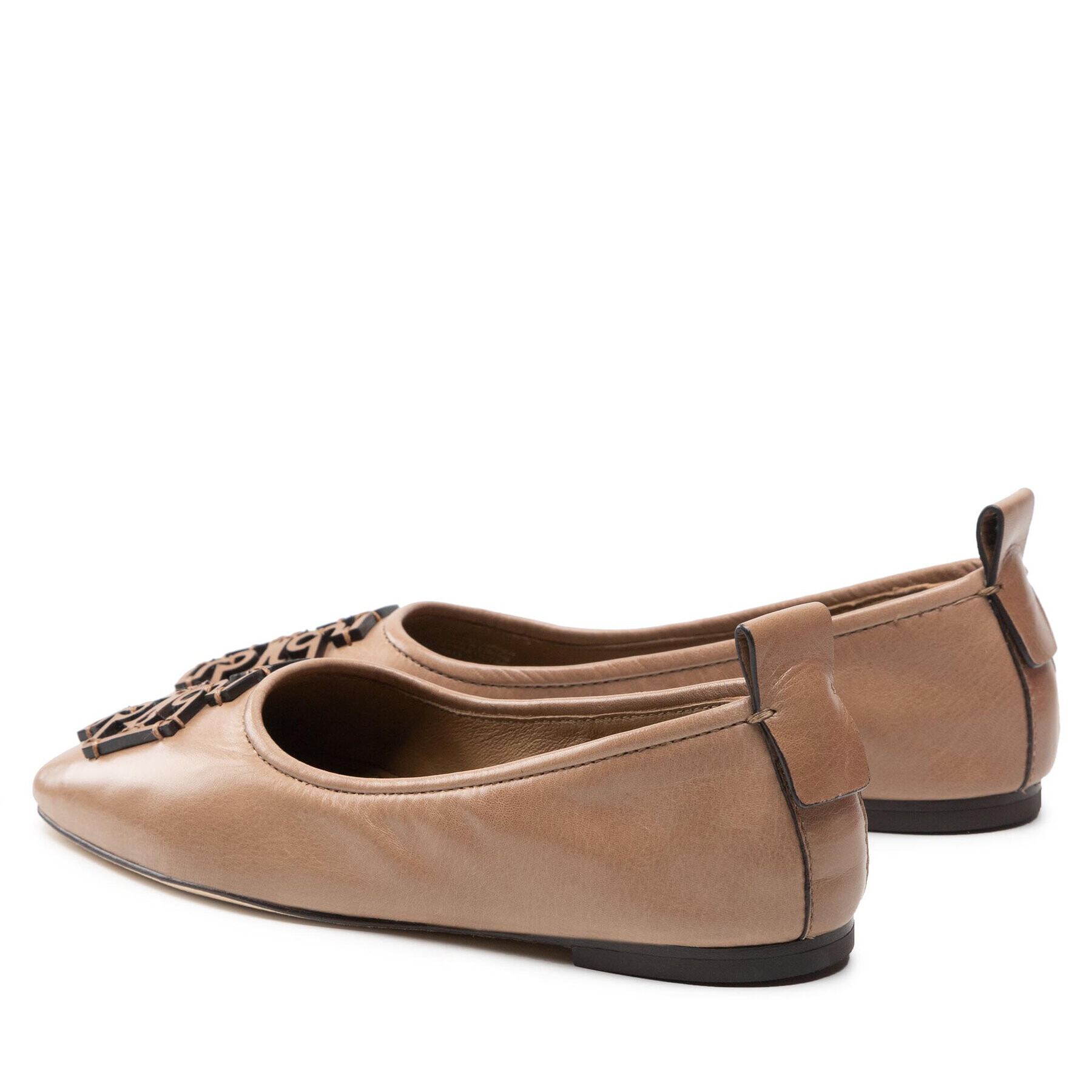 Tory Burch Балеринки Ines Ballet 139604 Кафяв - Pepit.bg