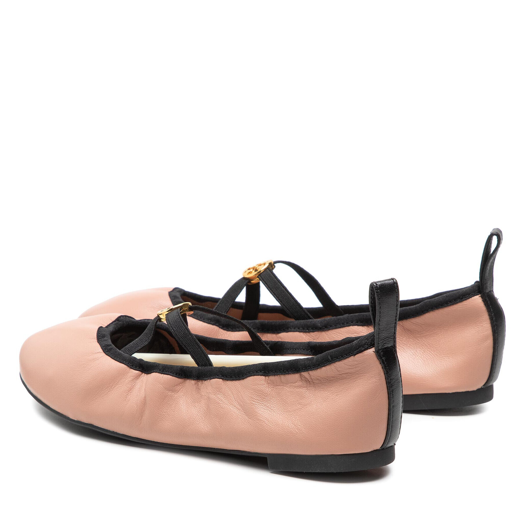 Tory Burch Балеринки Soft Scrunch Ballet 88884 Розов - Pepit.bg