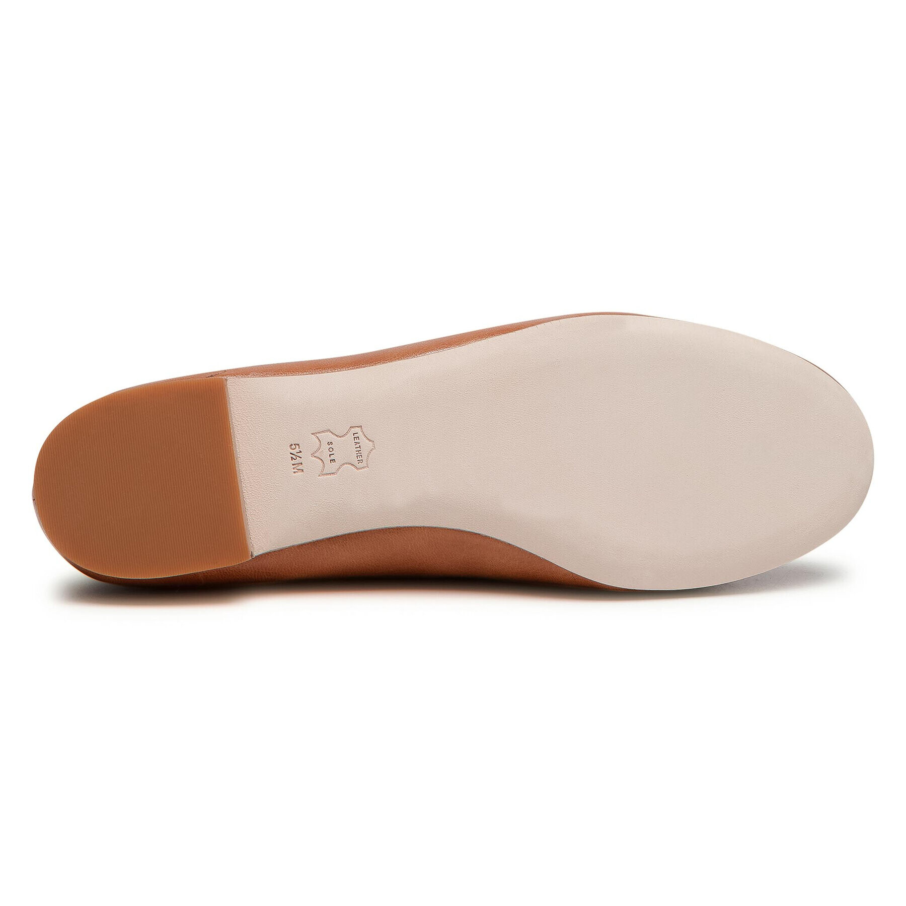 Tory Burch Балеринки Tory Charm Ballet 71838 Кафяв - Pepit.bg