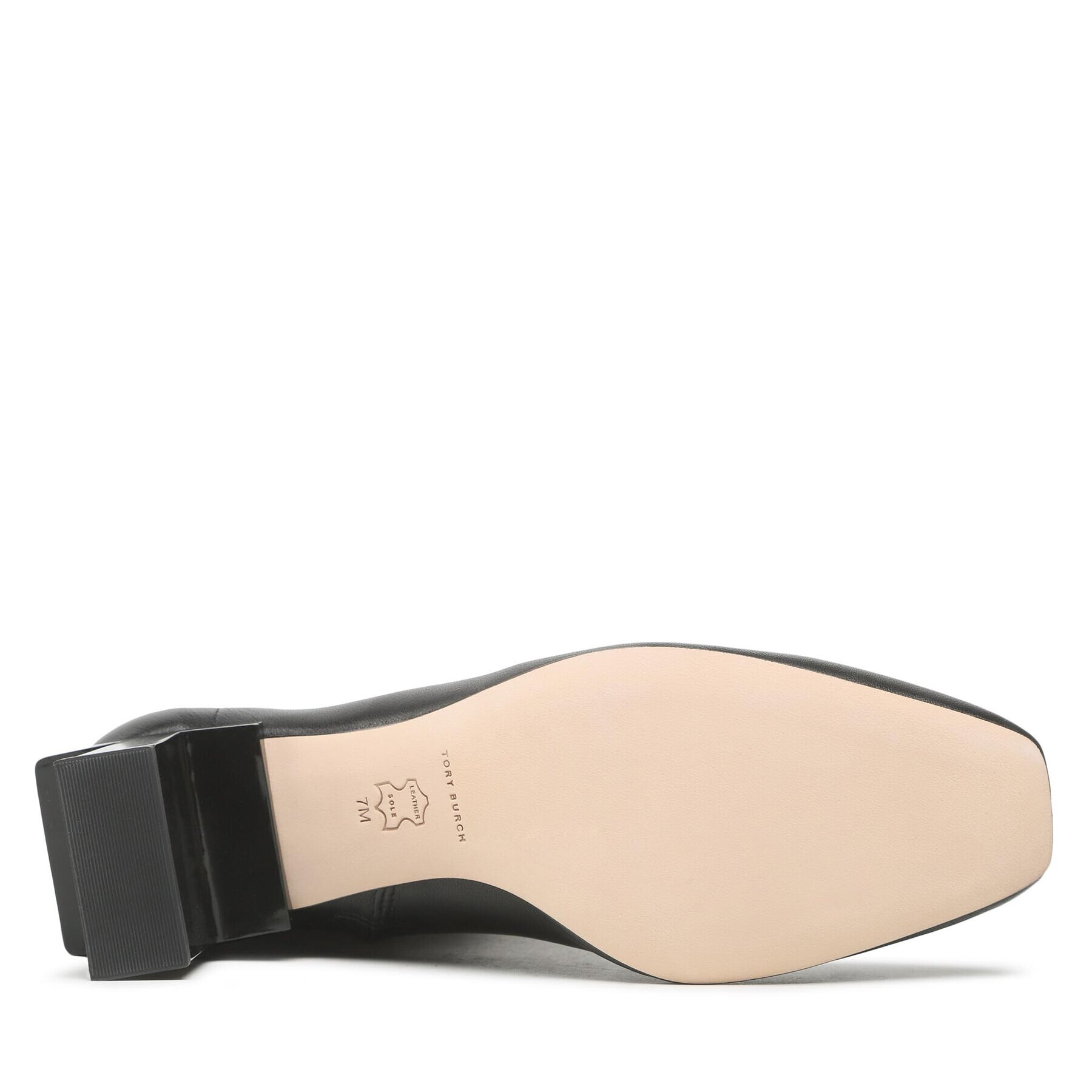 Tory Burch Боти Block T Heel Ankle Boot 139688 Черен - Pepit.bg