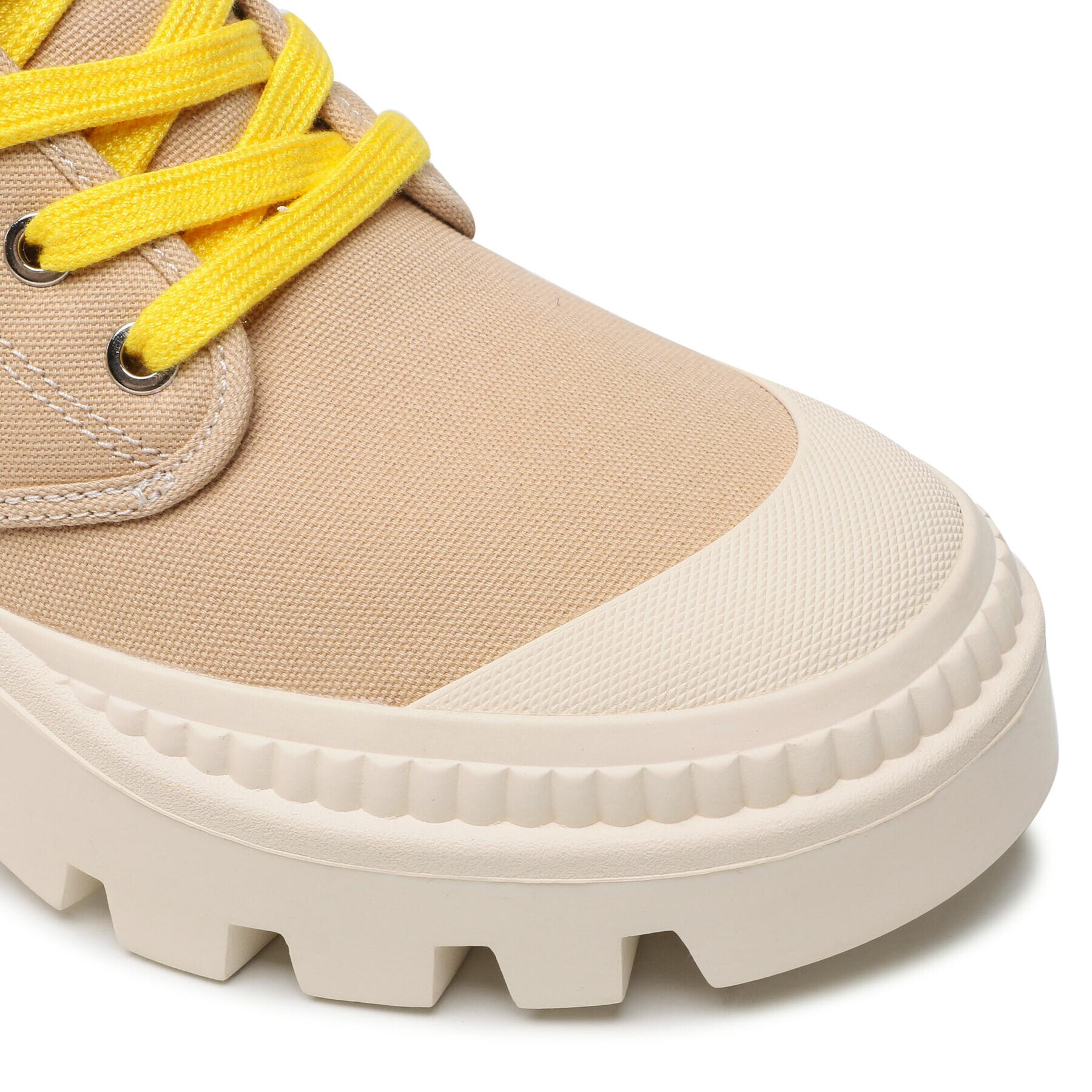 Tory Burch Боти Camp Sneaker Boot 87696 Бежов - Pepit.bg