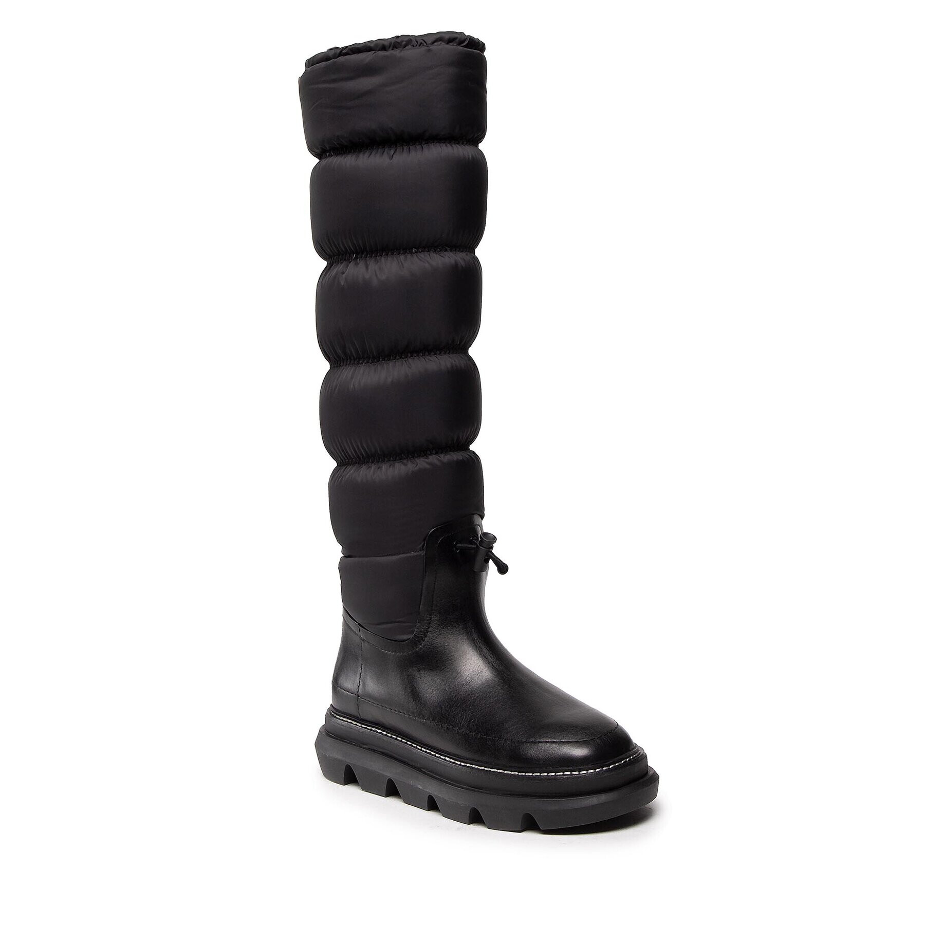 Tory Burch Ботуши Sleeping Bag Tall Boot 142046 Черен - Pepit.bg