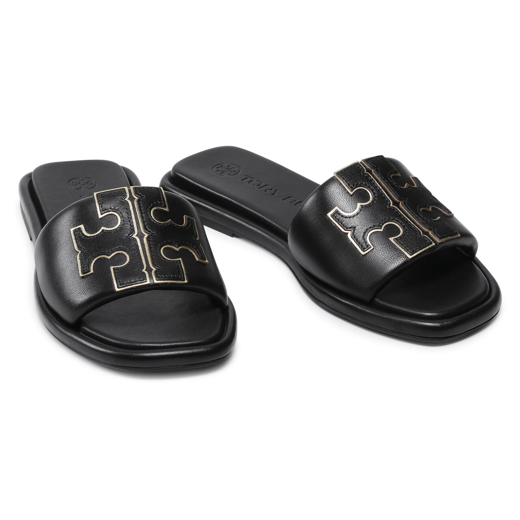 Tory Burch Чехли Doublet Sport Slide 79985 Черен - Pepit.bg