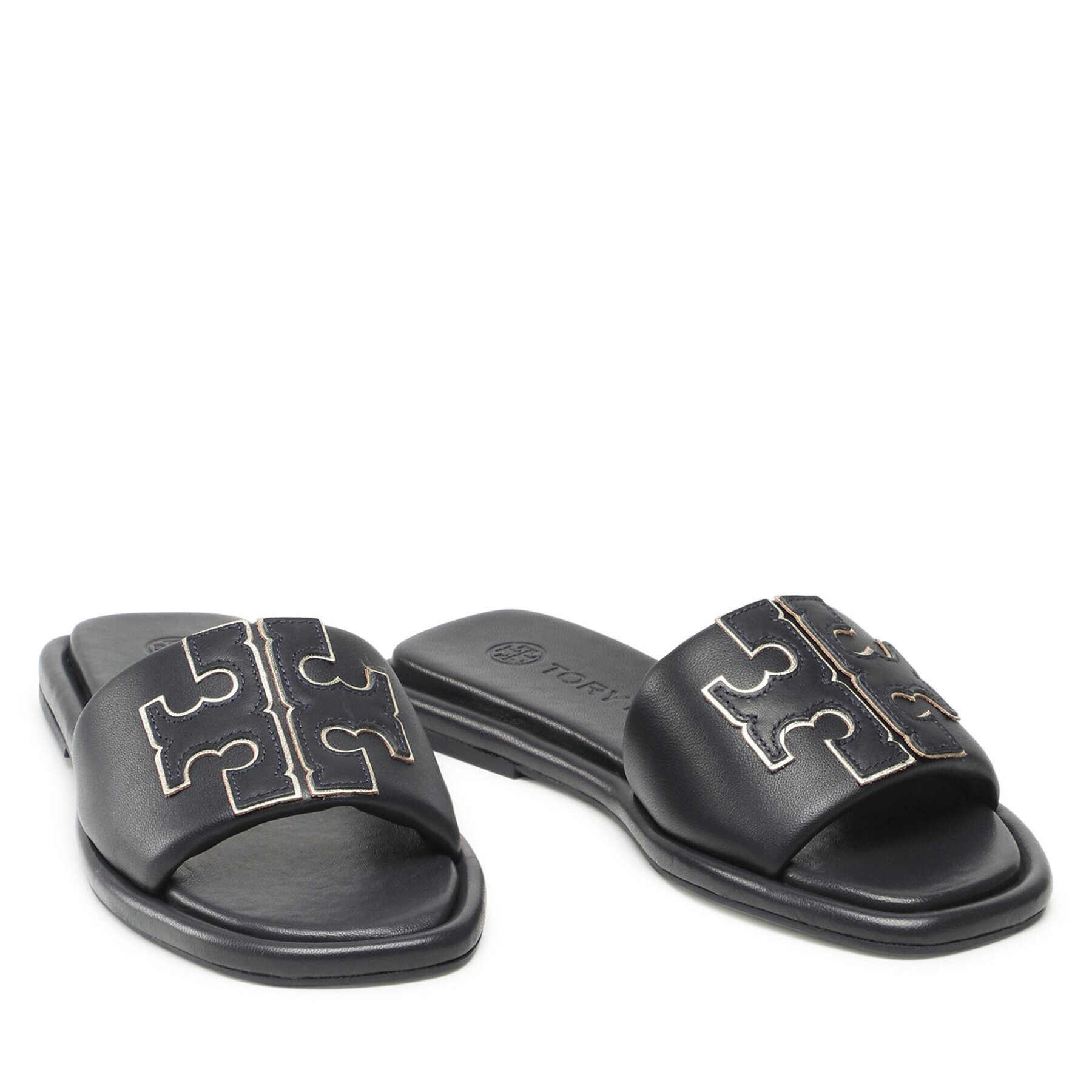 Tory Burch Чехли Doublet Sport Slide 79985 Тъмносин - Pepit.bg